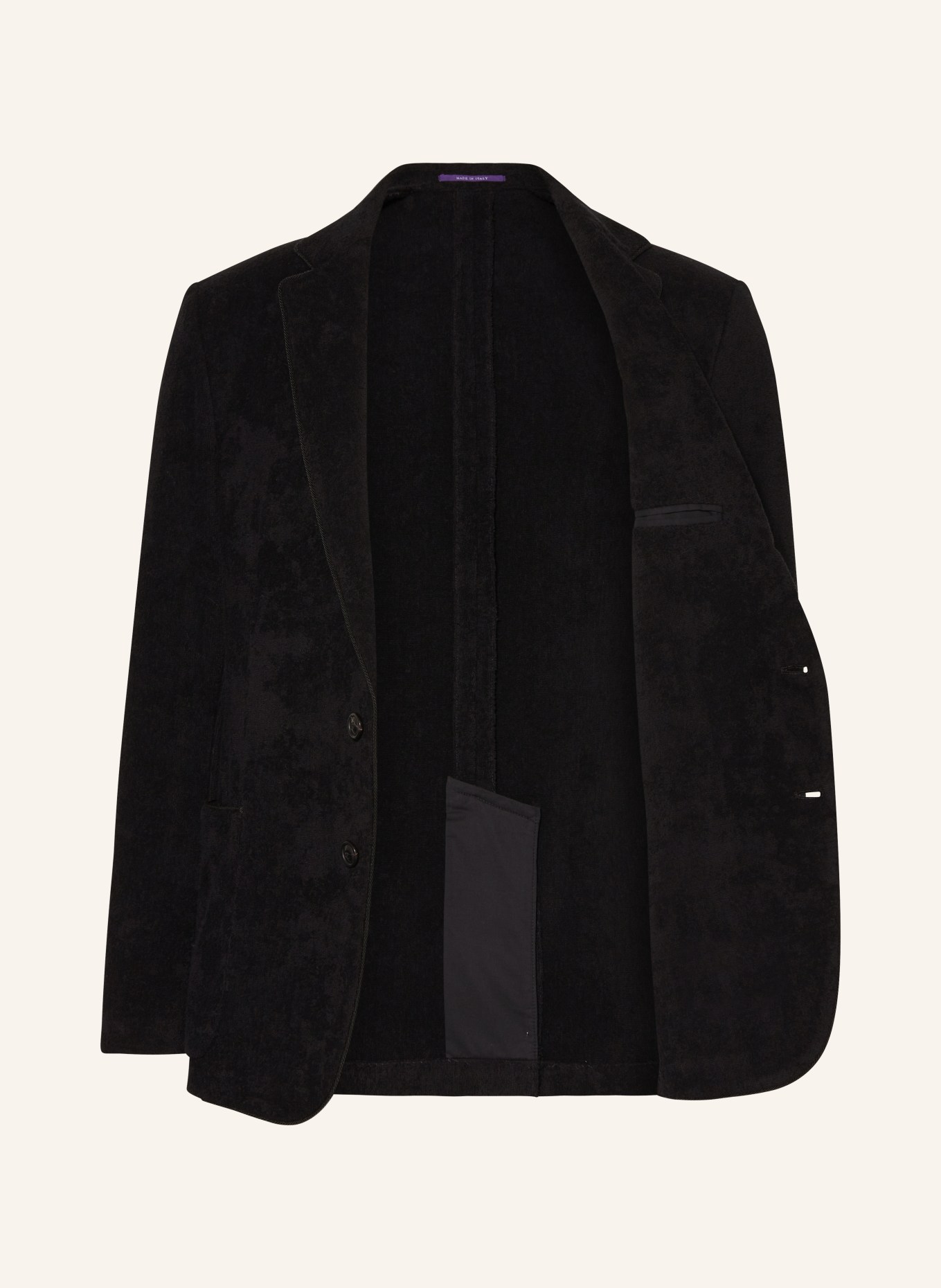 RALPH LAUREN PURPLE LABEL Tailored jacket extra slim fit, Color: BLACK (Image 4)