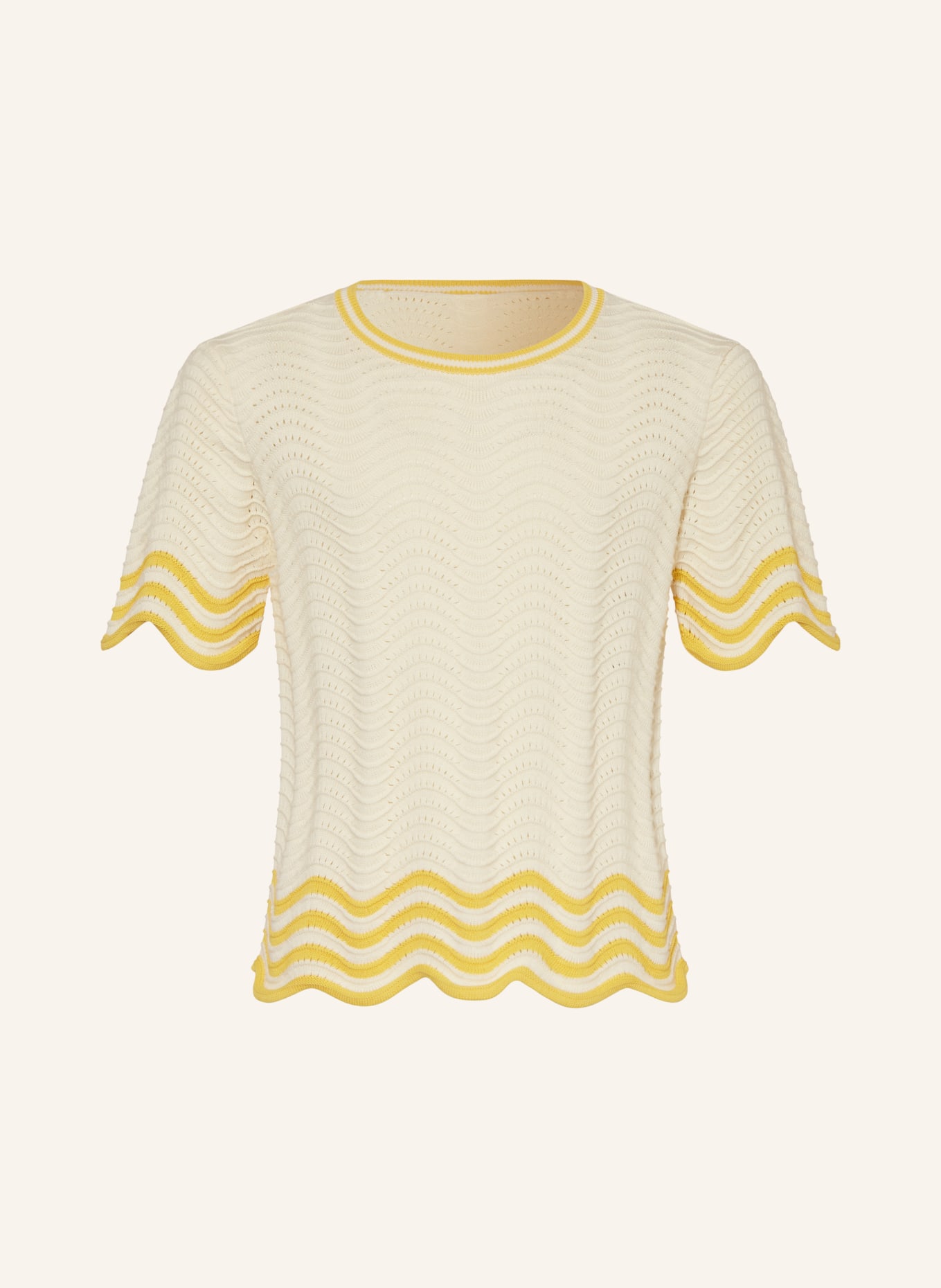 ZIMMERMANN Úpletové tričko ALIGHT, Barva: REŽNÁ/ ŽLUTÁ (Obrázek 1)