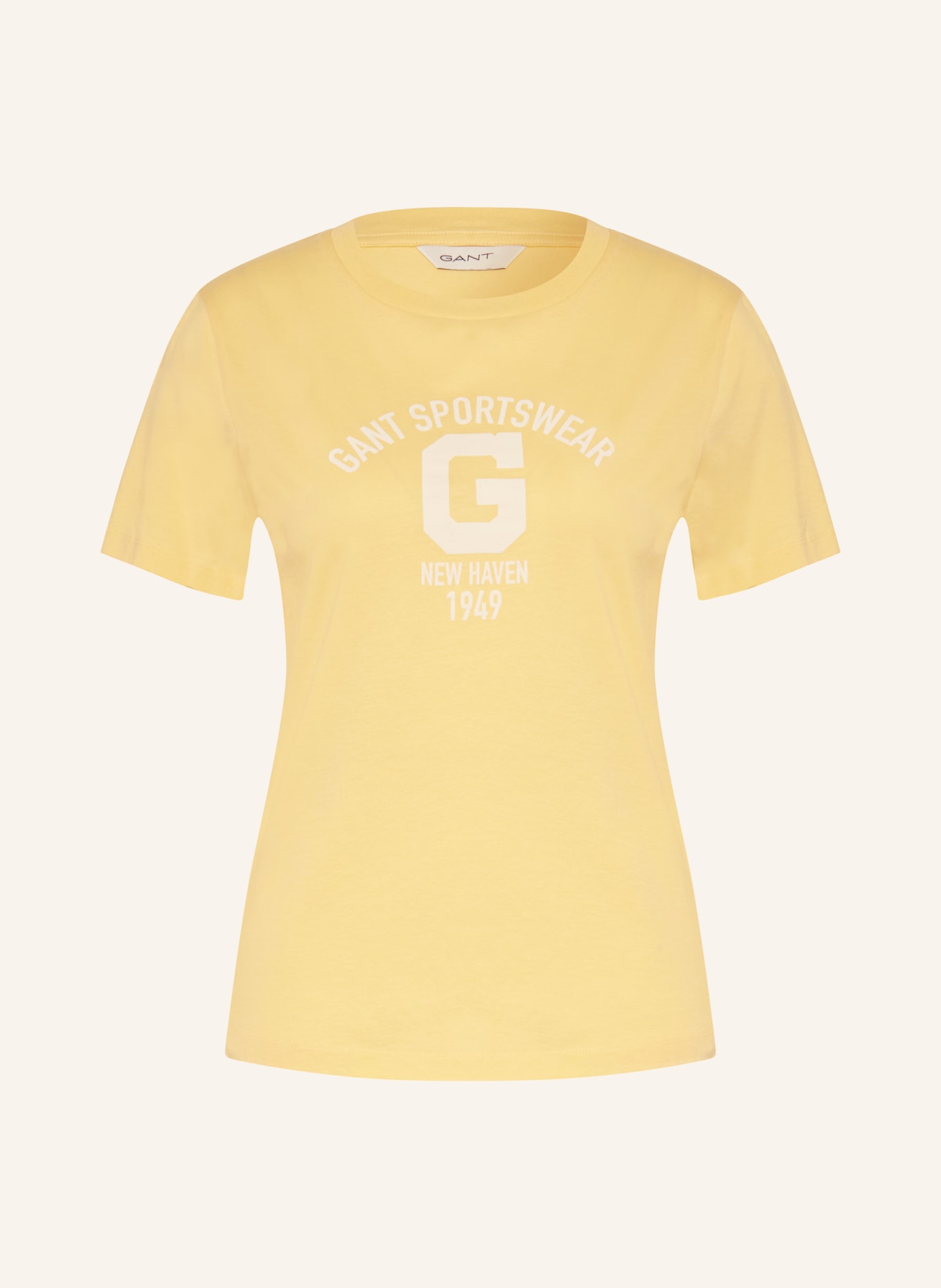 GANT T-Shirt, Farbe: GELB (Bild 1)