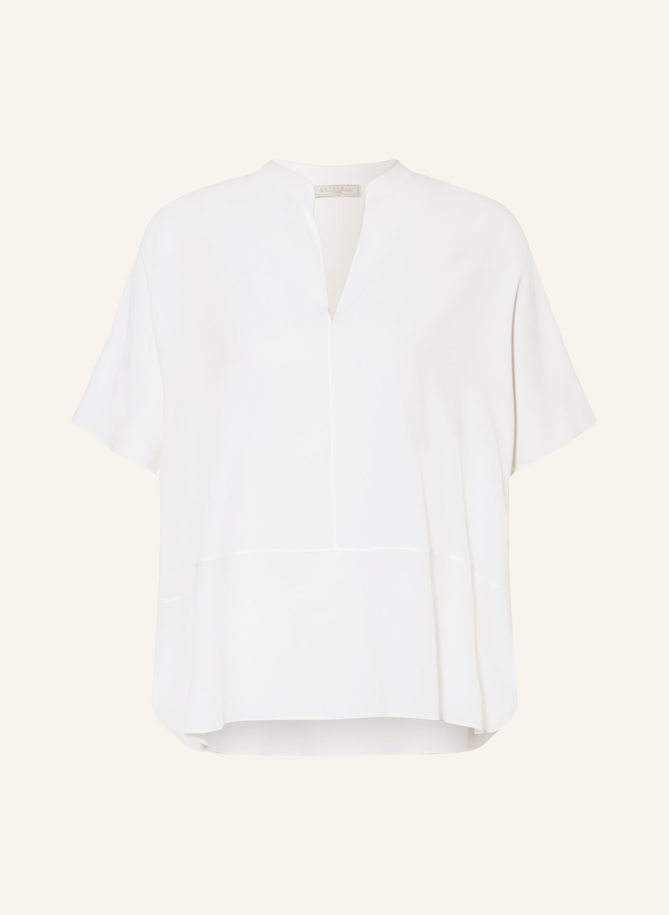ANTONELLI firenze Shirt blouse BERTOLUCCI with silk, Color: WHITE (Image 1)