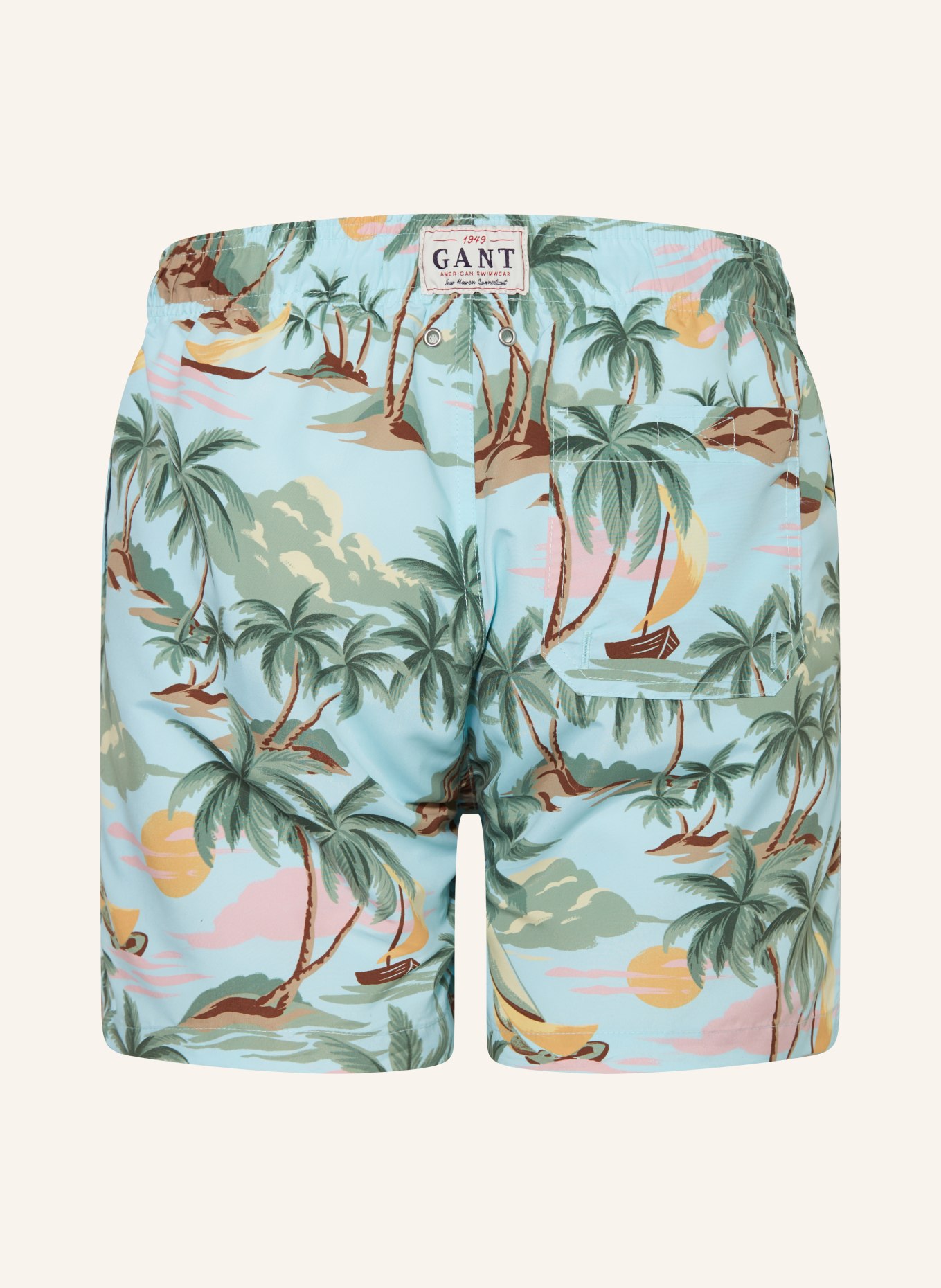 GANT Swim shorts, Color: MINT/ GREEN/ PINK (Image 2)