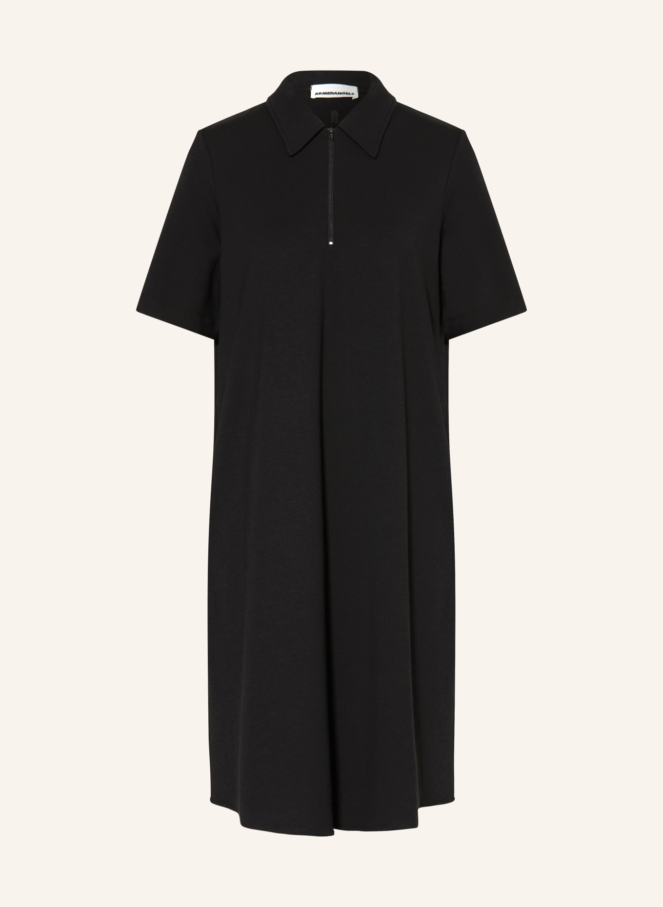 ARMEDANGELS Jersey dress CAMILAARA, Color: BLACK (Image 1)