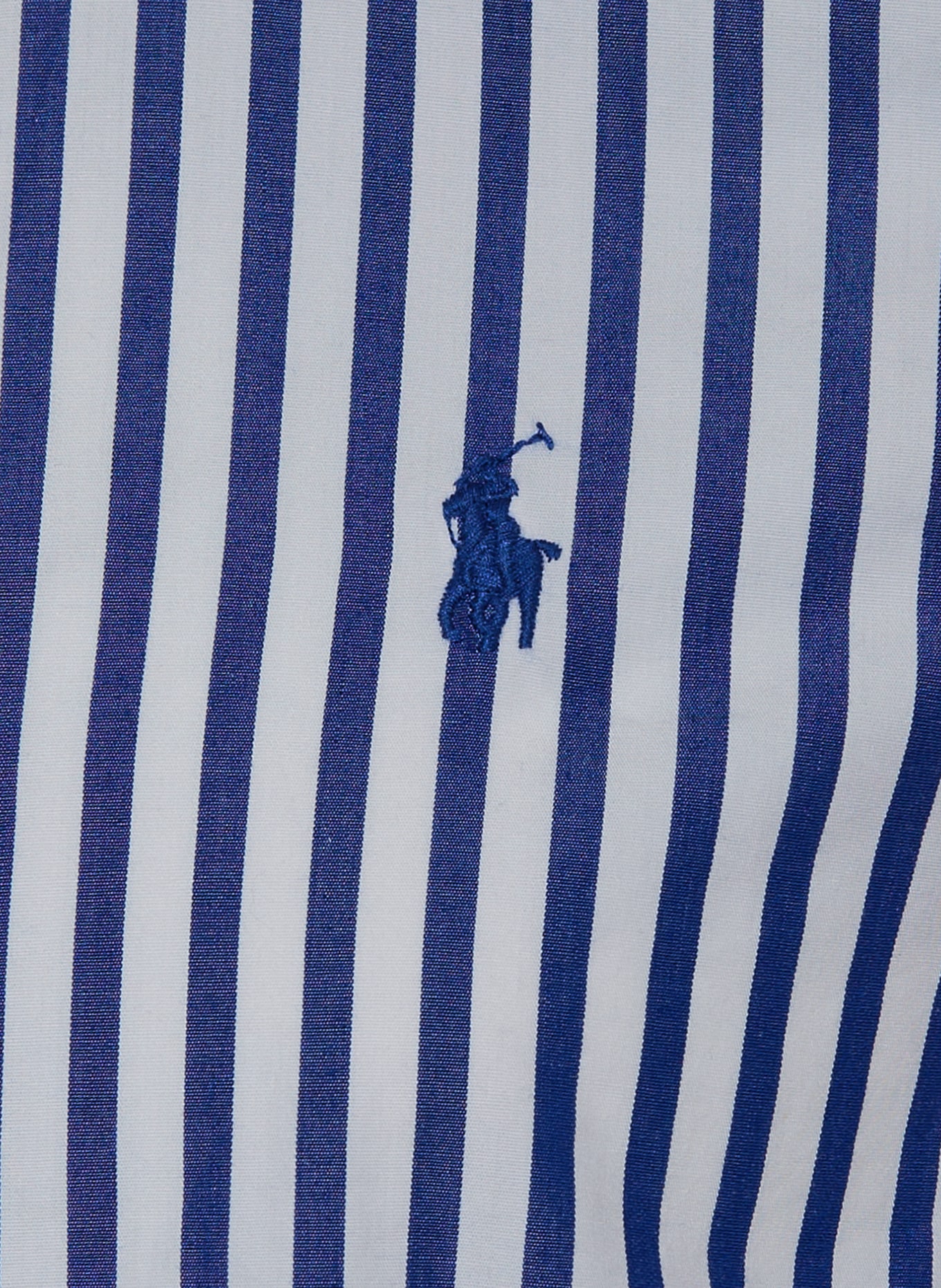 POLO RALPH LAUREN Hemdblusenkleid, Farbe: WEISS/ BLAU (Bild 3)