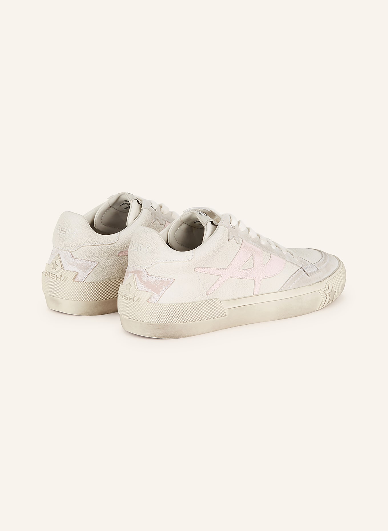 ash Sneakers MOONLIGHT, Color: WHITE/ PINK/ LIGHT GRAY (Image 2)