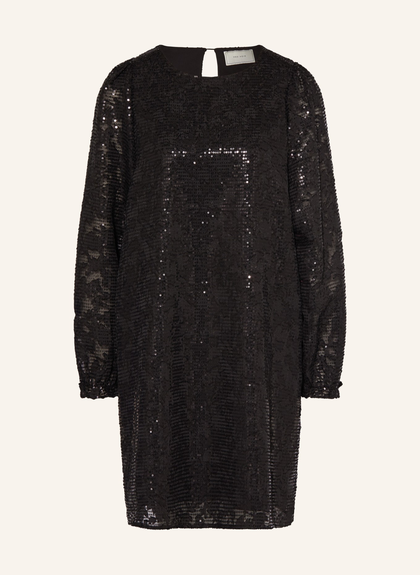 NEO NOIR Dress ISOBEL with sequins, Color: BLACK (Image 1)
