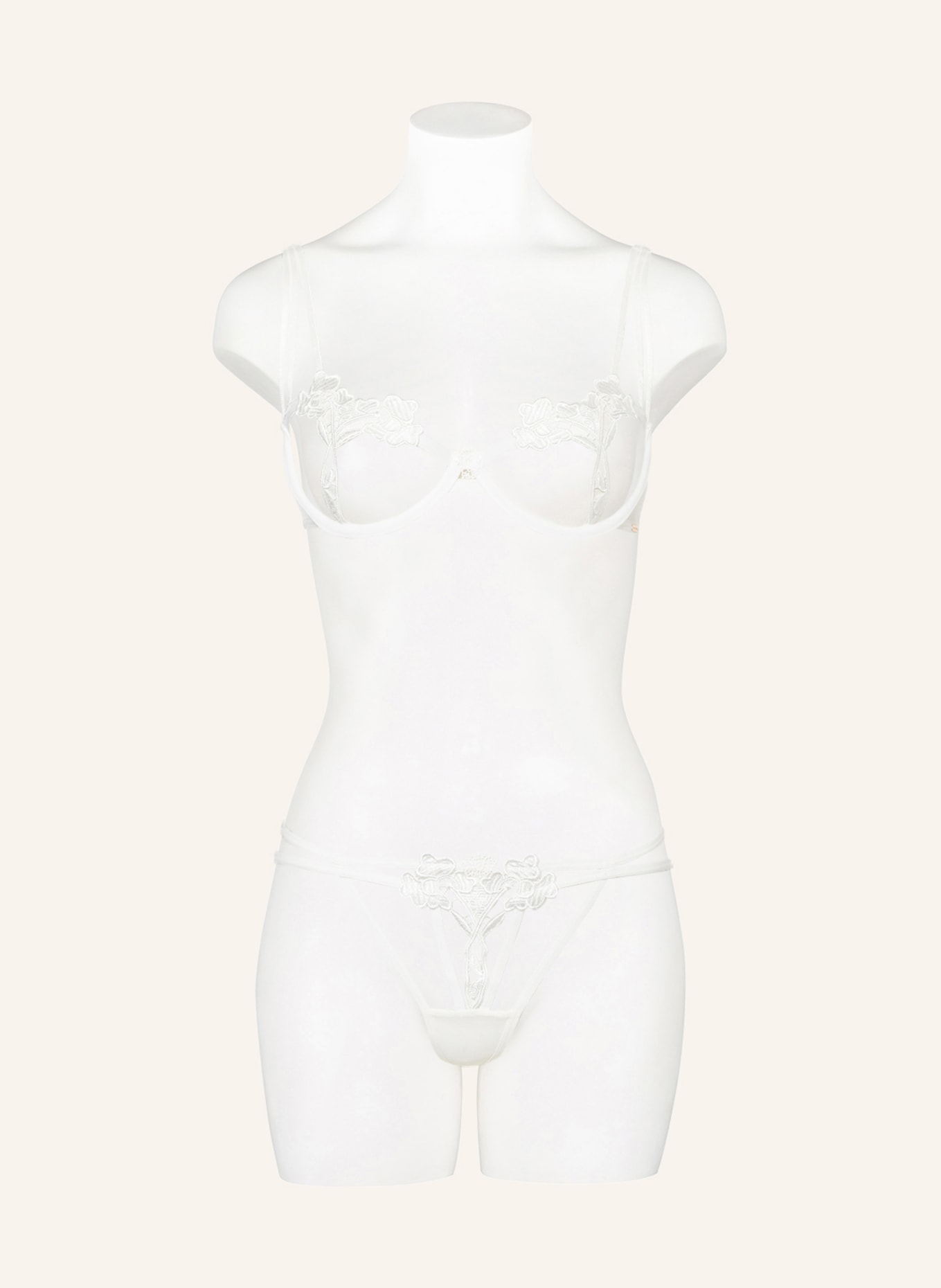 BLUEBELLA Underwire bra Ouvert NOVA, Color: WHITE (Image 2)