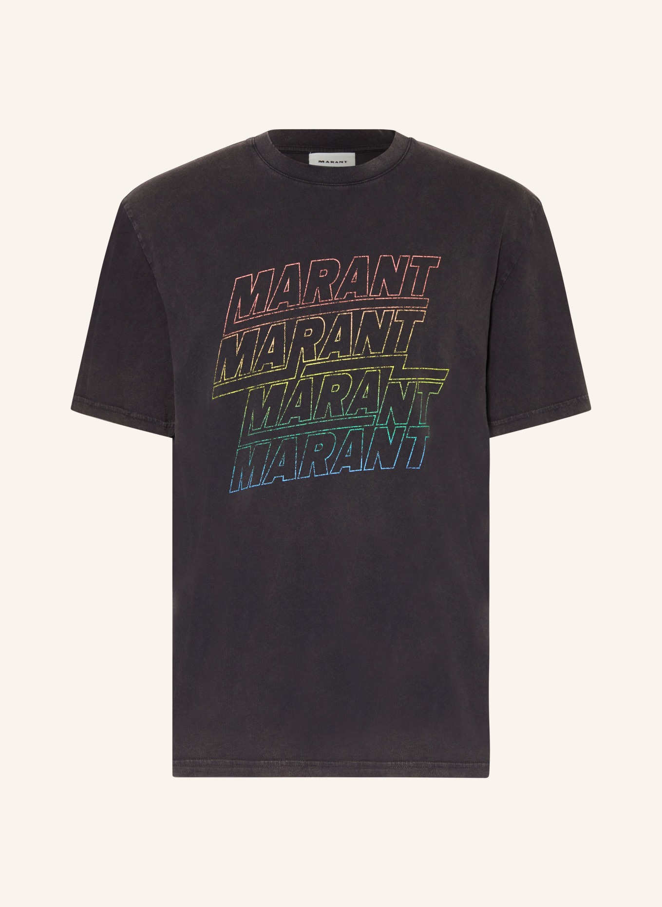 ISABEL MARANT T-shirt HUGO, Kolor: CZARNY (Obrazek 1)