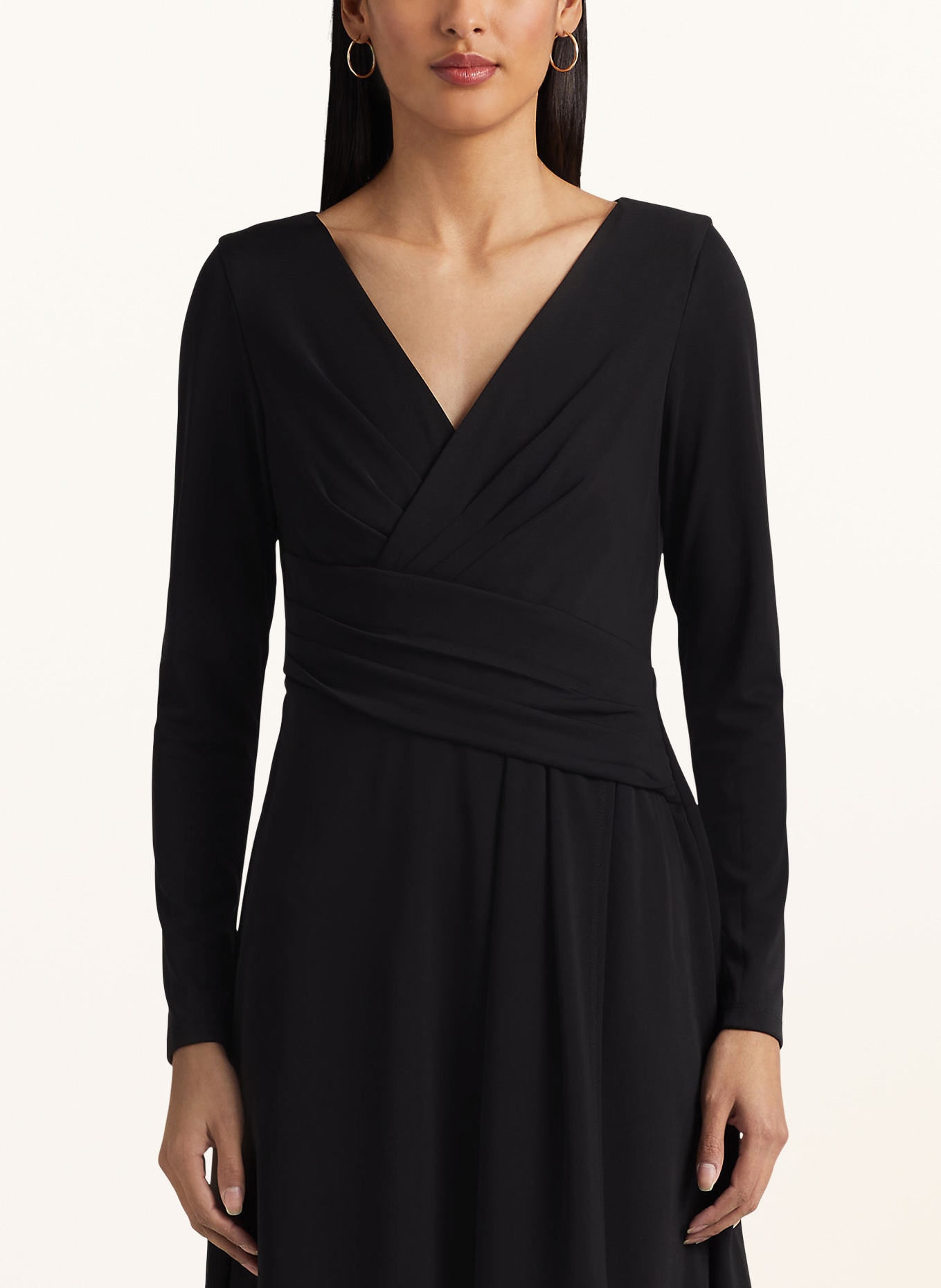 LAUREN RALPH LAUREN Jersey dress, Color: BLACK (Image 4)