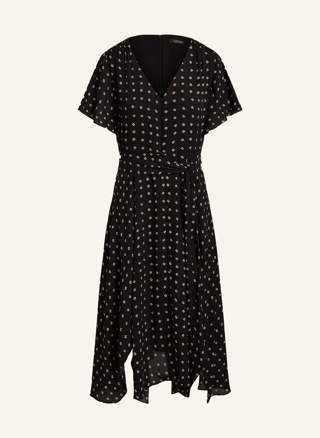 LAUREN RALPH LAUREN Dress, Color: BLACK/ BEIGE (Image 1)