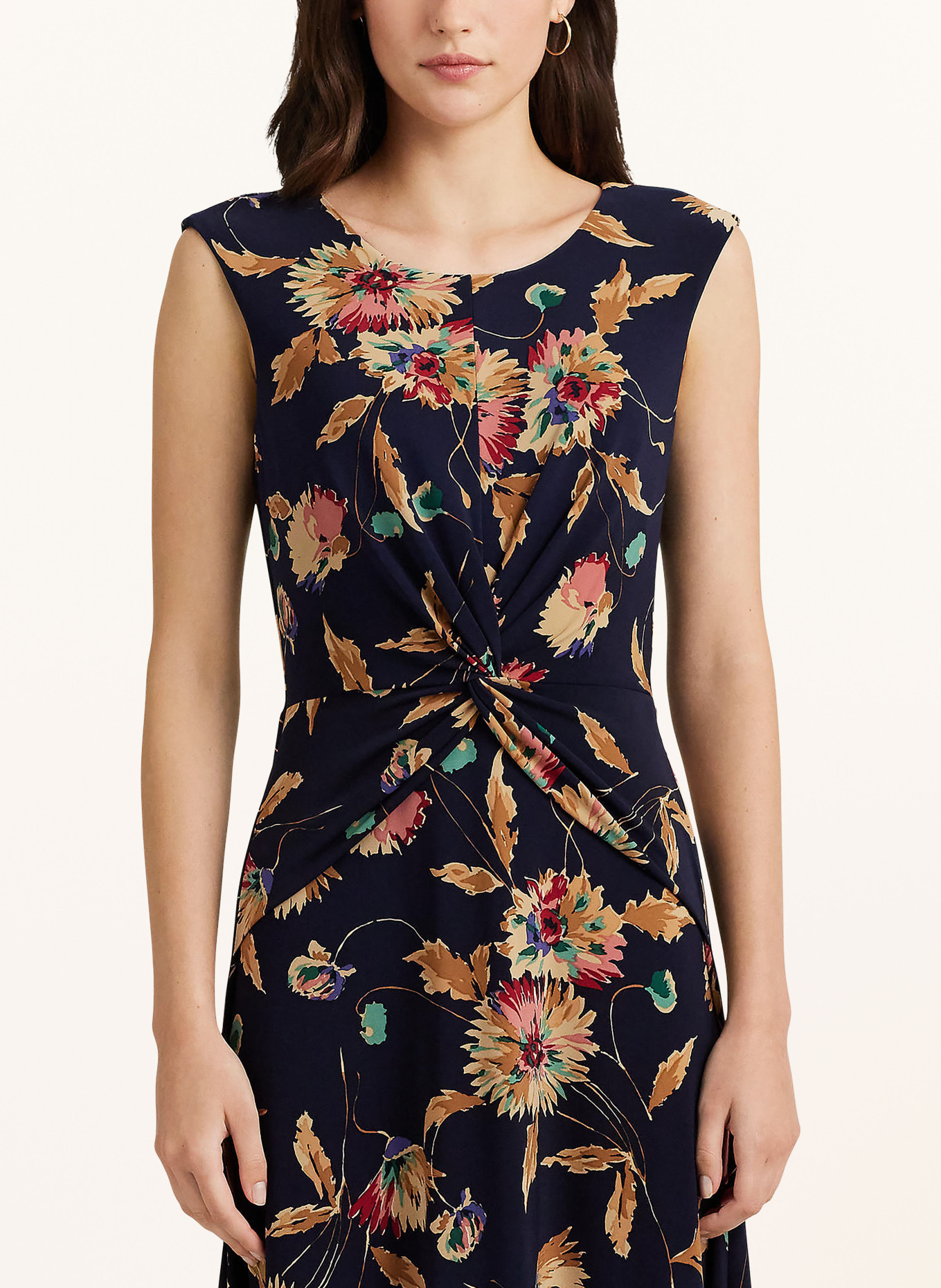 LAUREN RALPH LAUREN Dress, Color: DARK BLUE/ BROWN/ RED (Image 4)