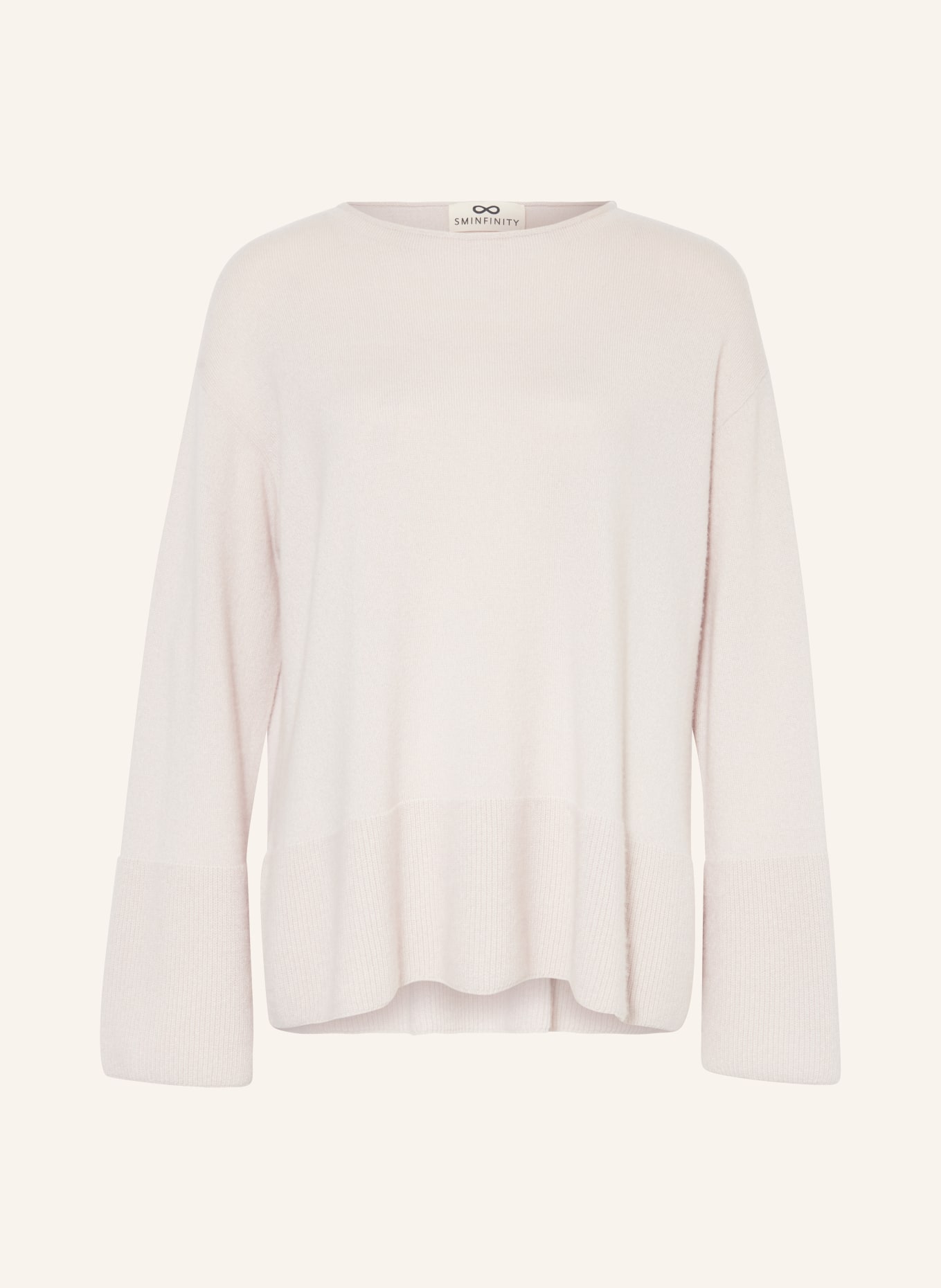 SMINFINITY Cashmere sweater, Color: BEIGE (Image 1)