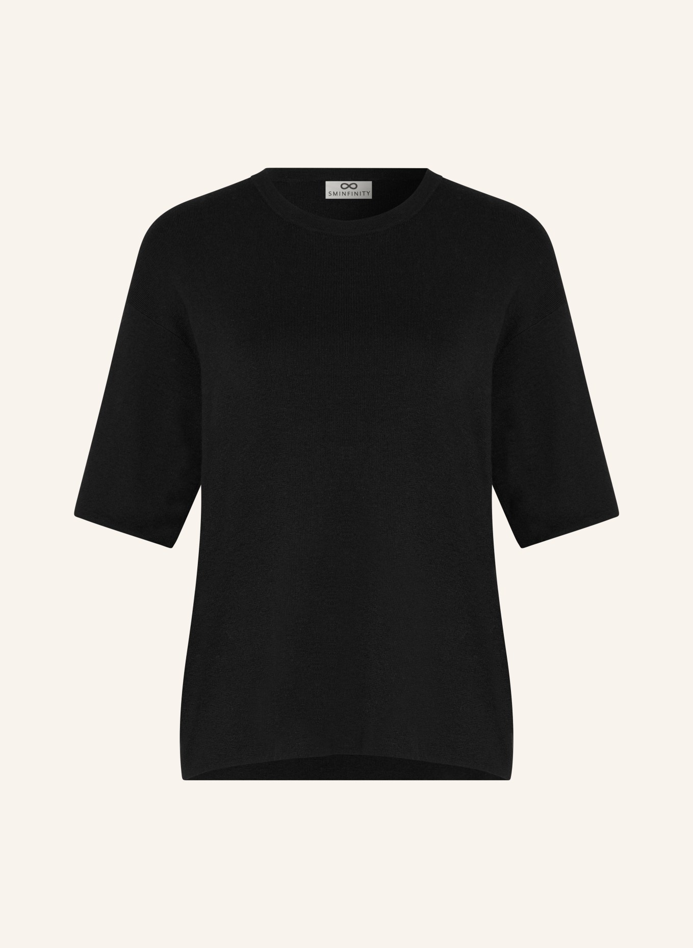 SMINFINITY Knit shirt, Color: BLACK (Image 1)