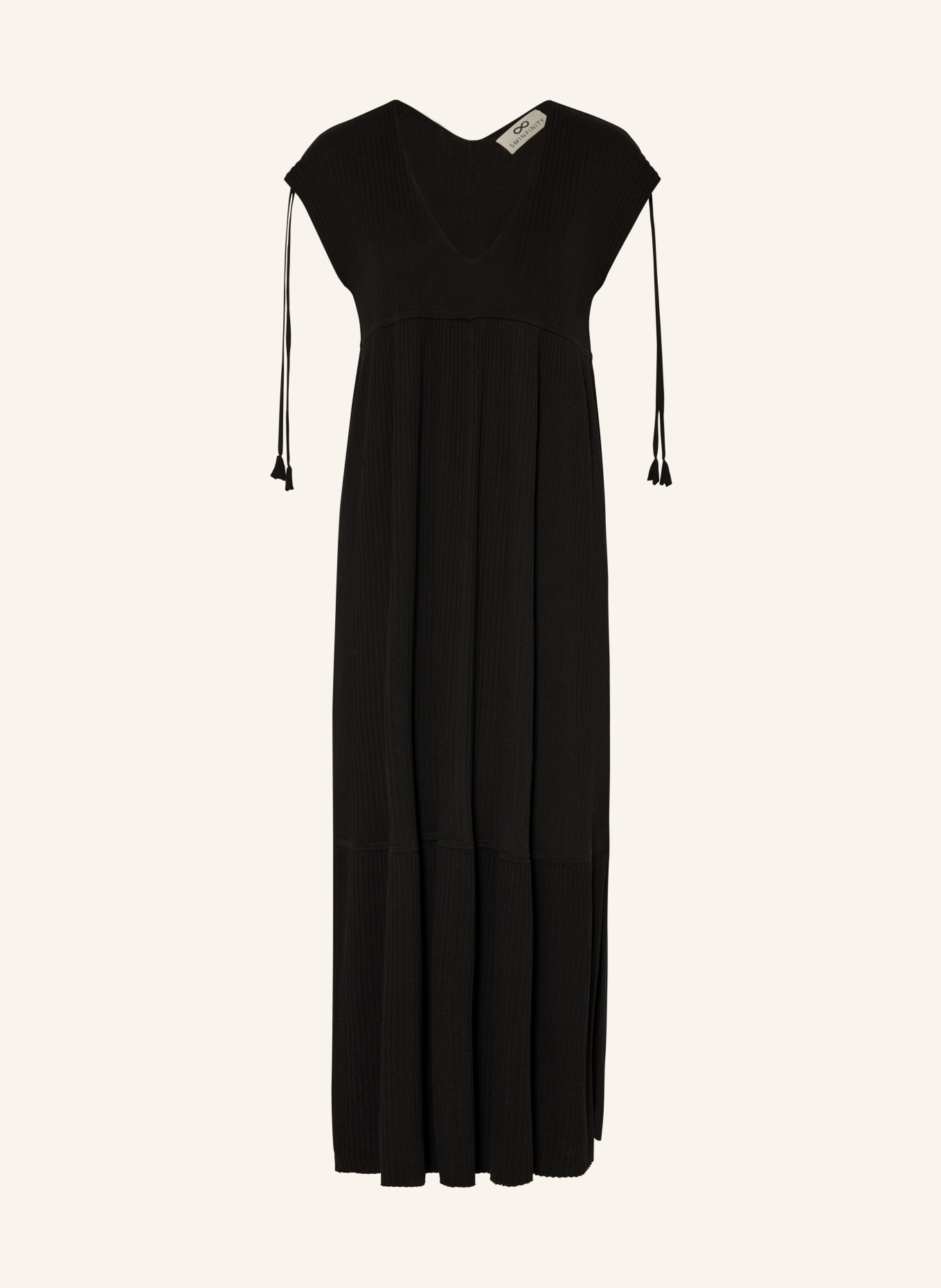 SMINFINITY Jersey dress, Color: BLACK (Image 1)