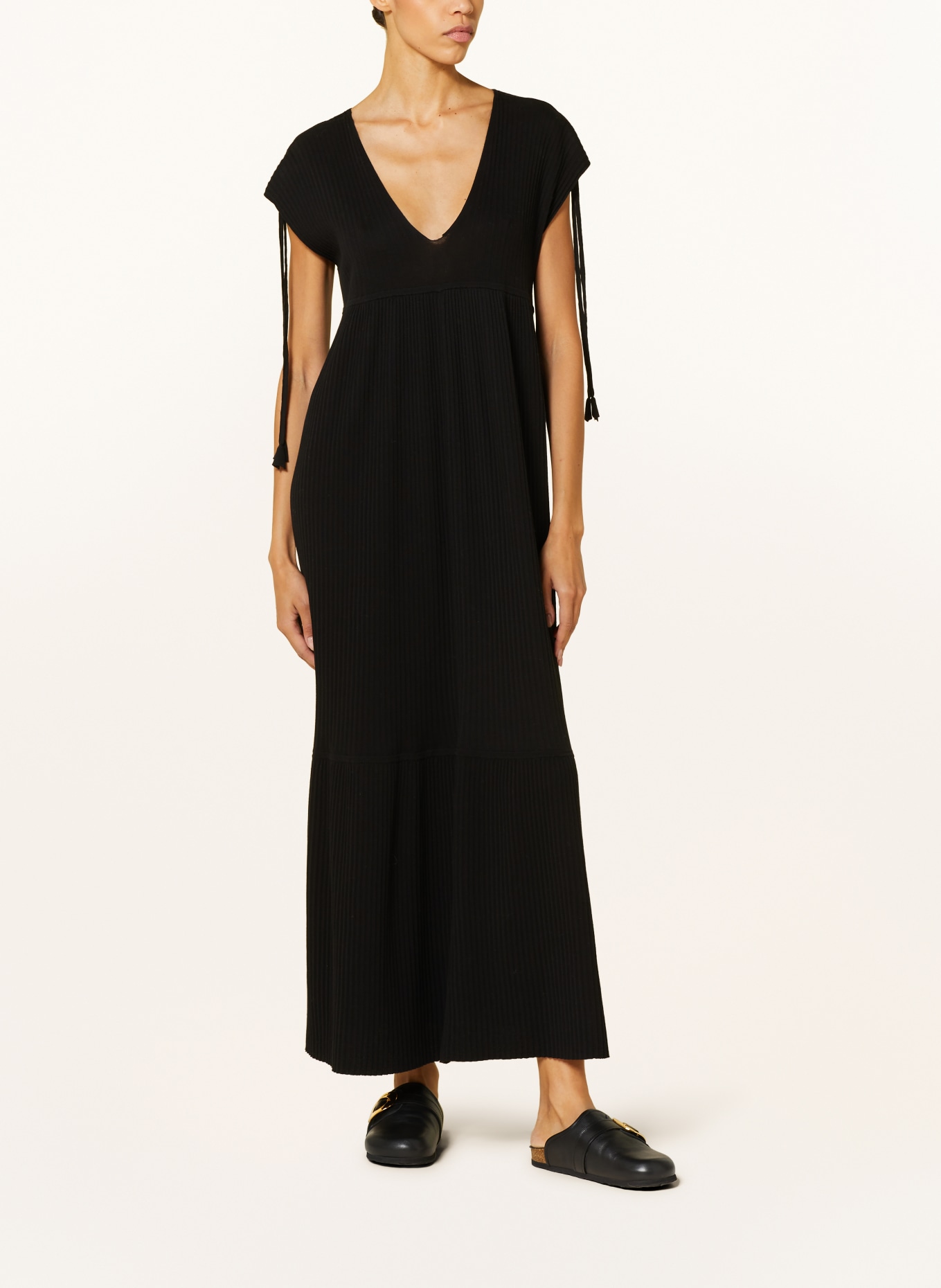 SMINFINITY Jersey dress, Color: BLACK (Image 2)