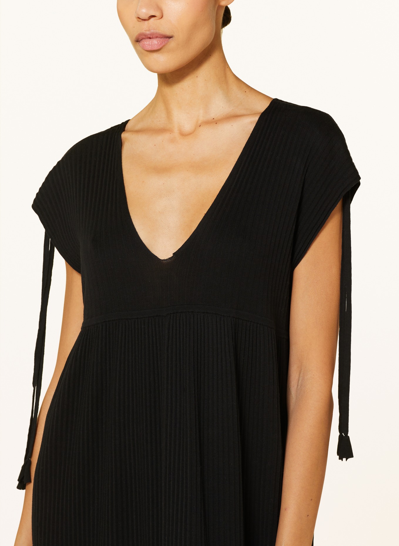 SMINFINITY Jersey dress, Color: BLACK (Image 4)