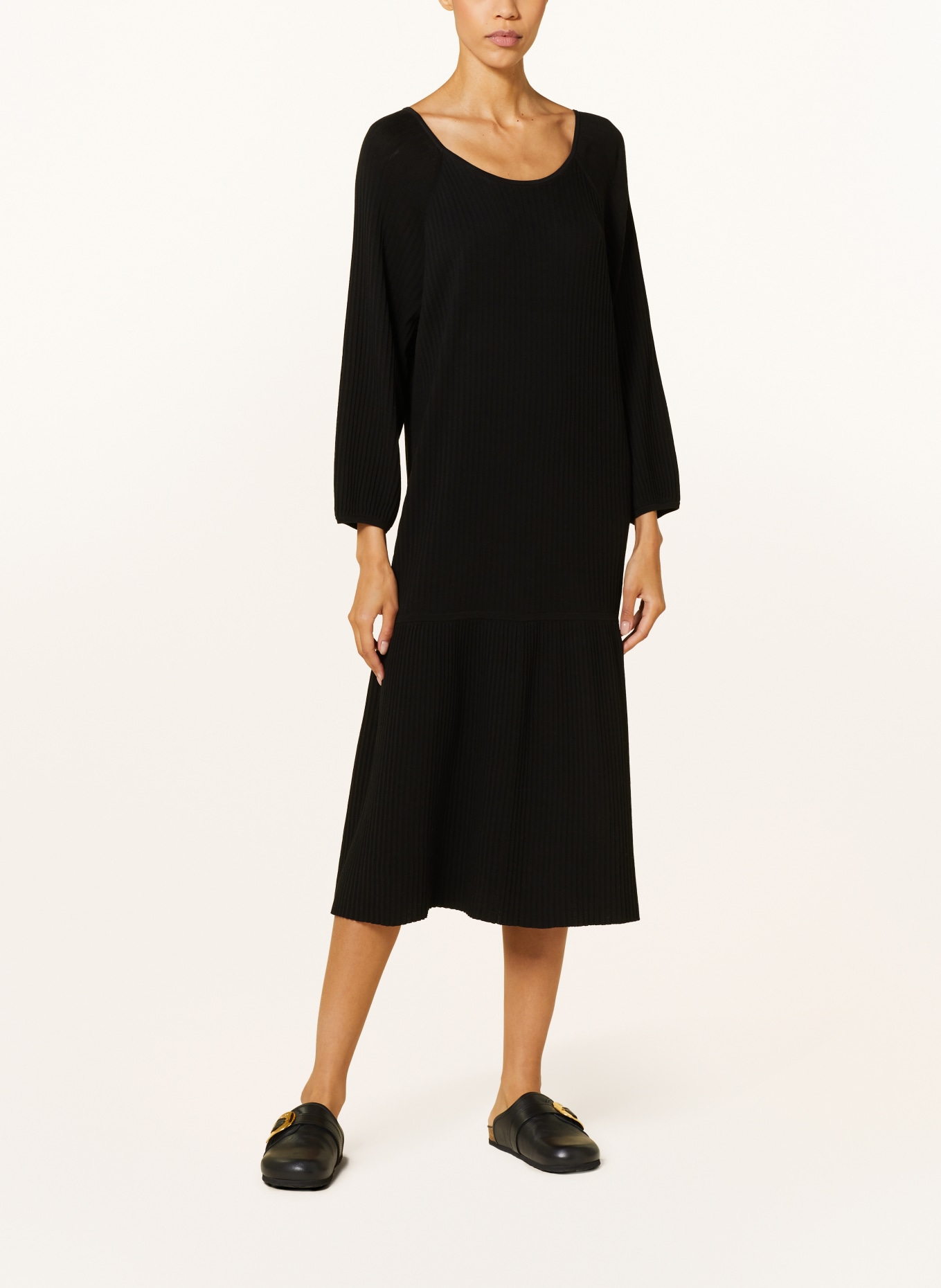 SMINFINITY Jersey dress, Color: BLACK (Image 2)