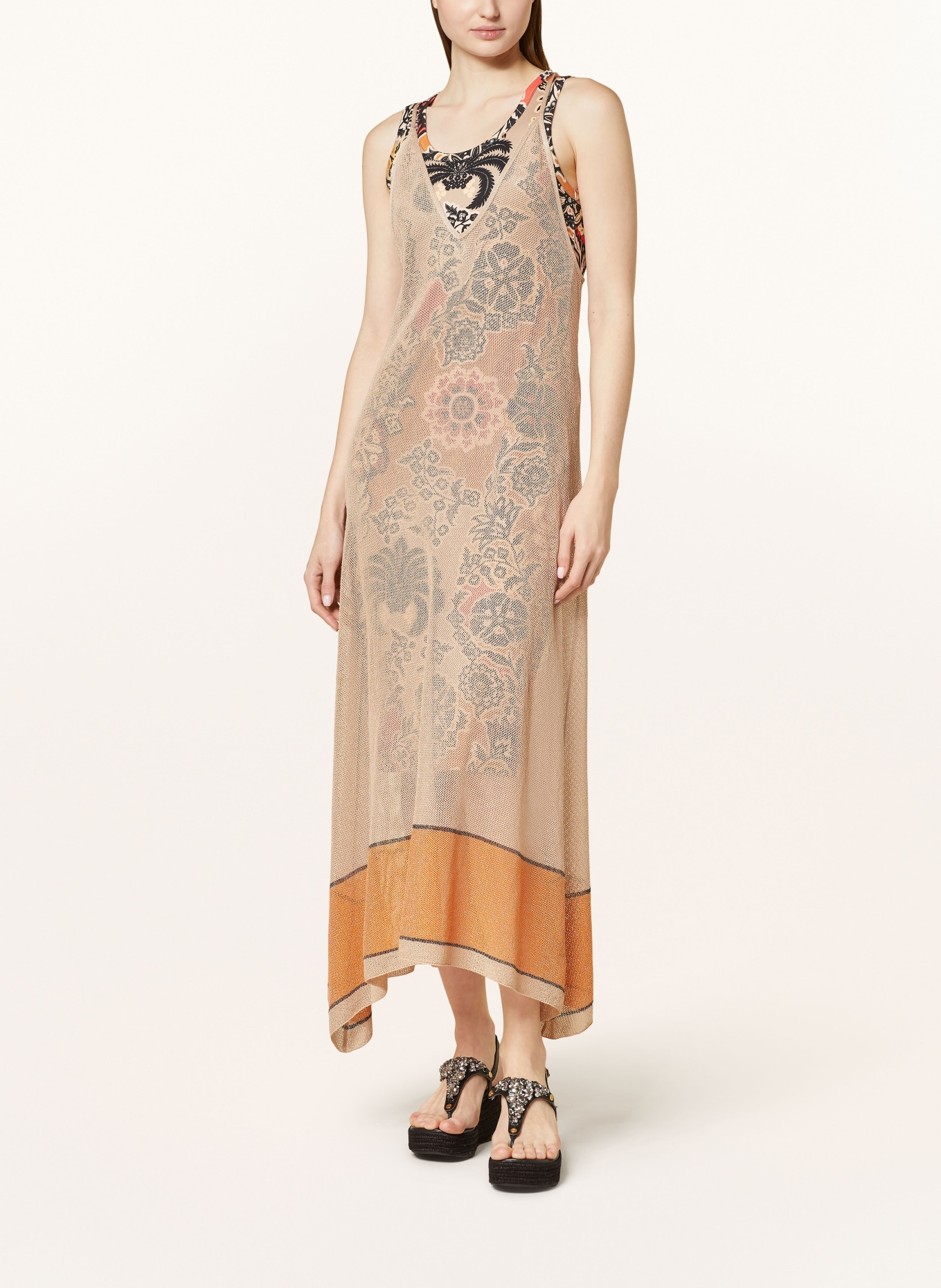 MARC CAIN Knit dress, Color: 616 deep sand (Image 2)