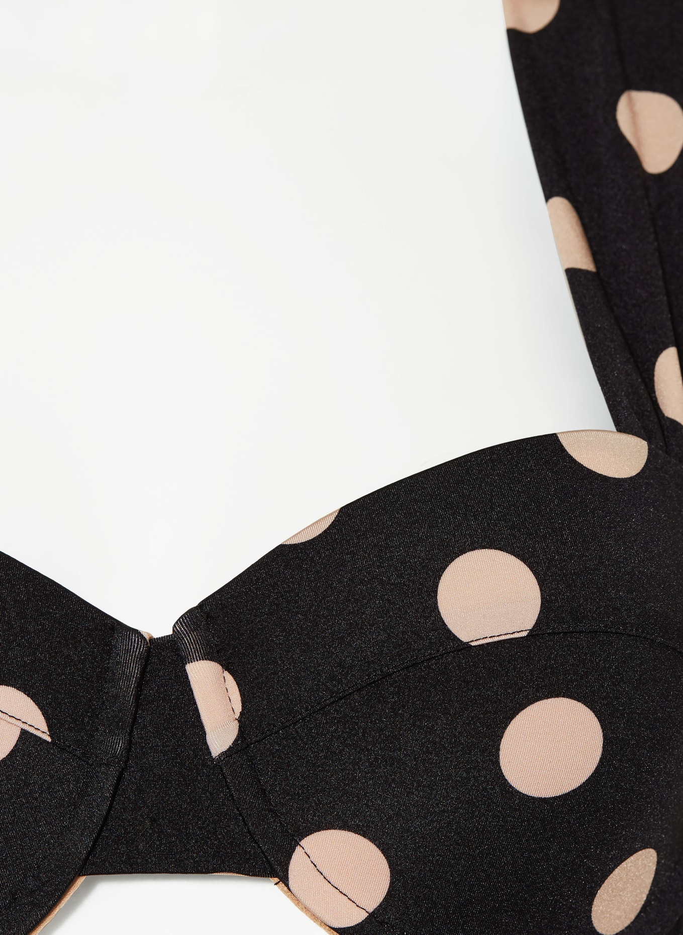 EVARAE Underwired bikini top AUDREY, Color: BLACK/ CREAM (Image 4)