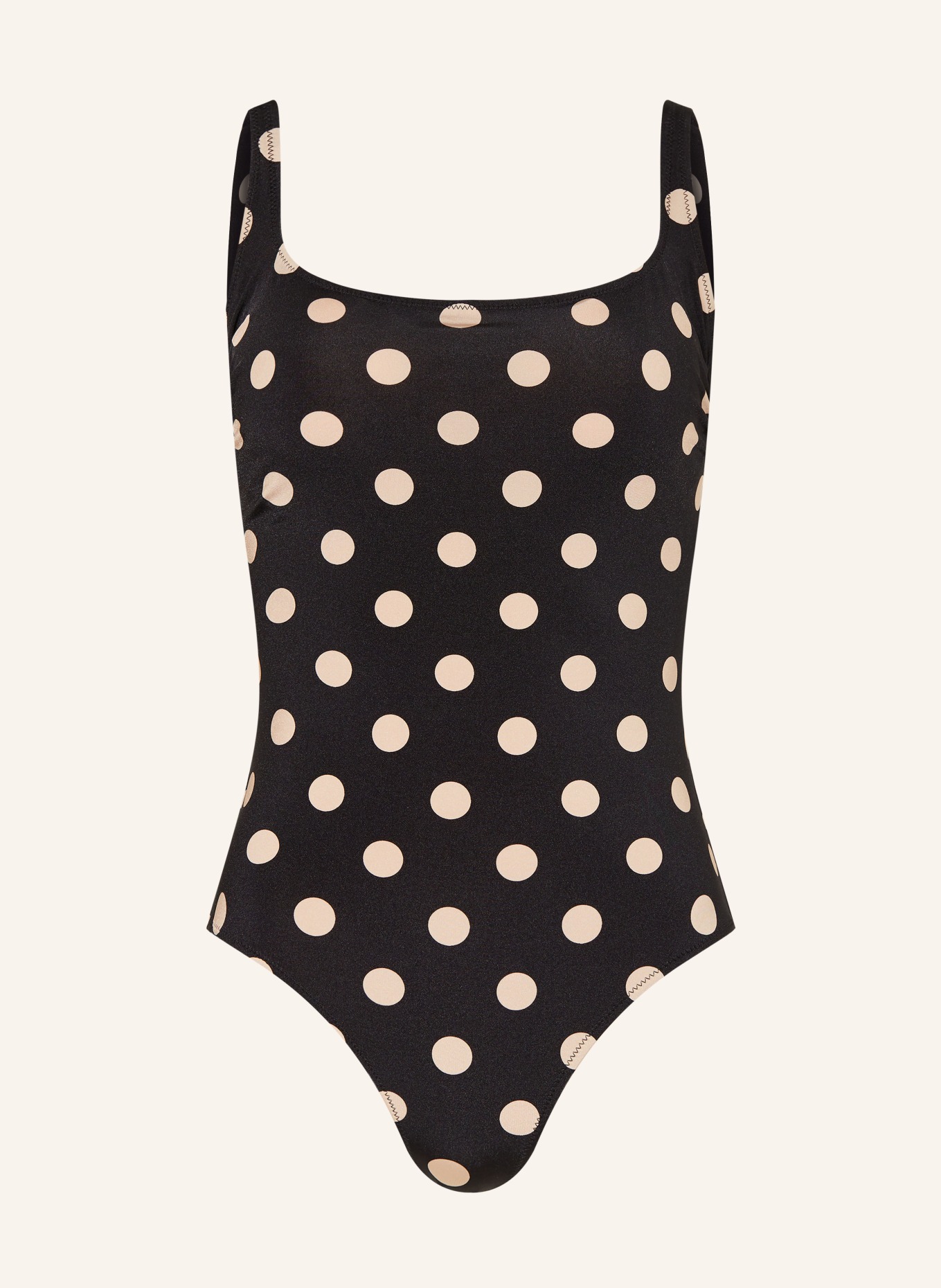 EVARAE Underwire swimsuit CASSANDRA, Color: BLACK/ CREAM (Image 1)