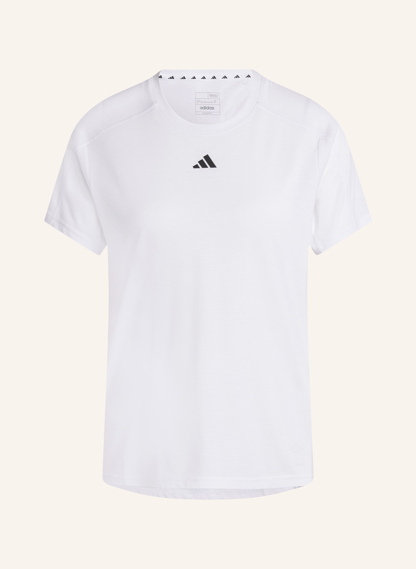 adidas T-Shirt AEROREADY TRAIN ESSENTIALS, Farbe: WEISS (Bild 1)