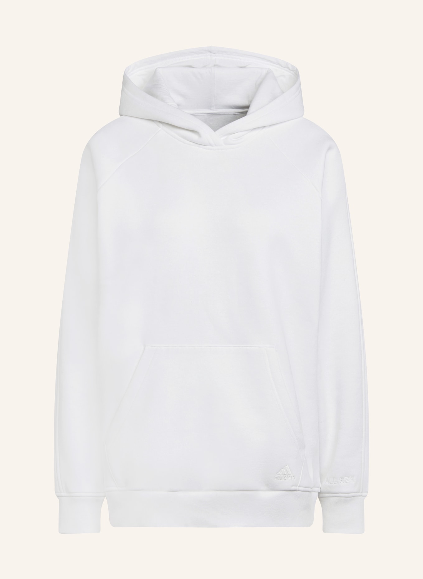 adidas Hoodie ALL SZN, Color: WHITE (Image 1)