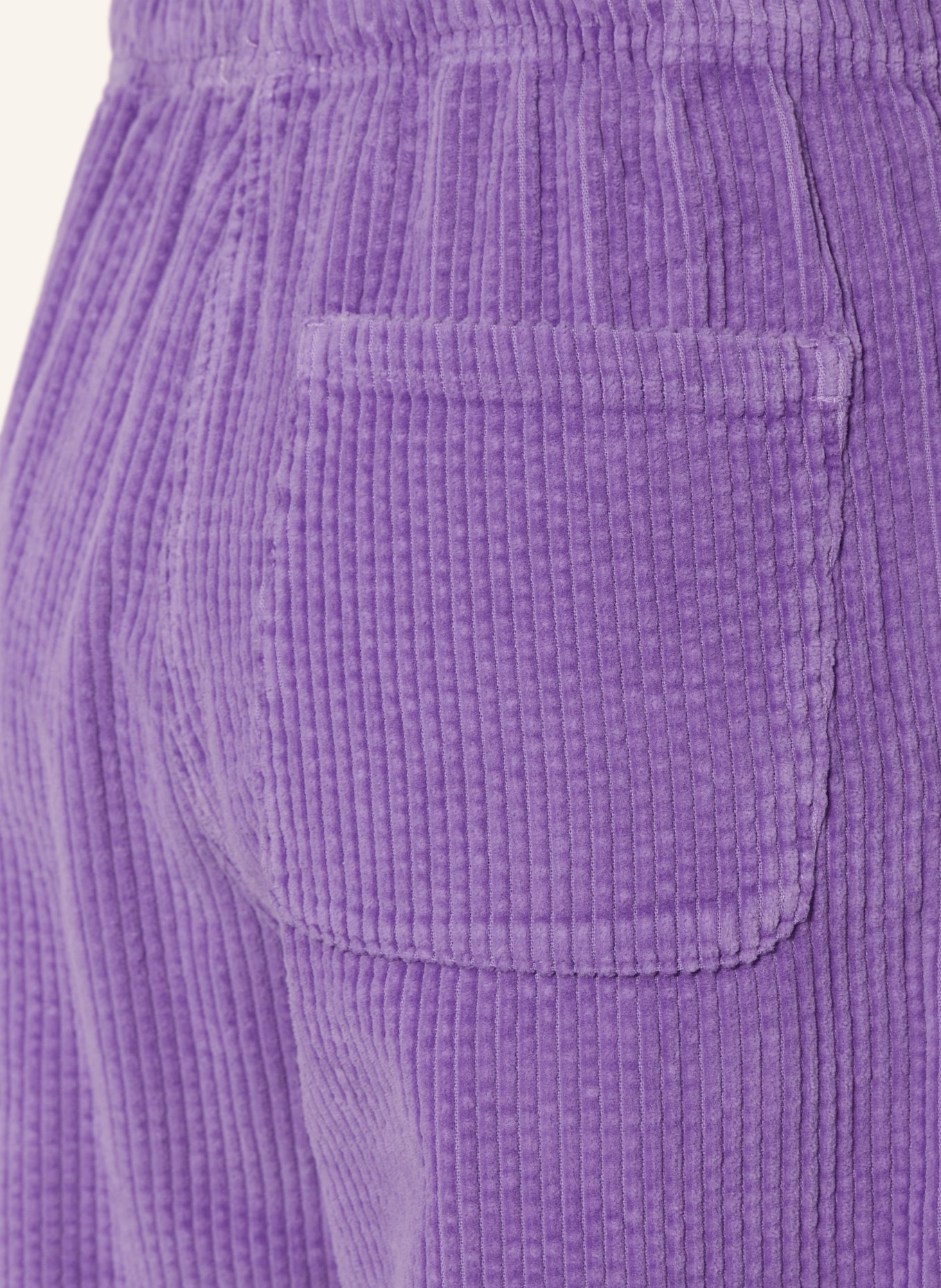 American Vintage Manšestrové kalhoty PADOW, Barva: FIALOVÁ (Obrázek 3)