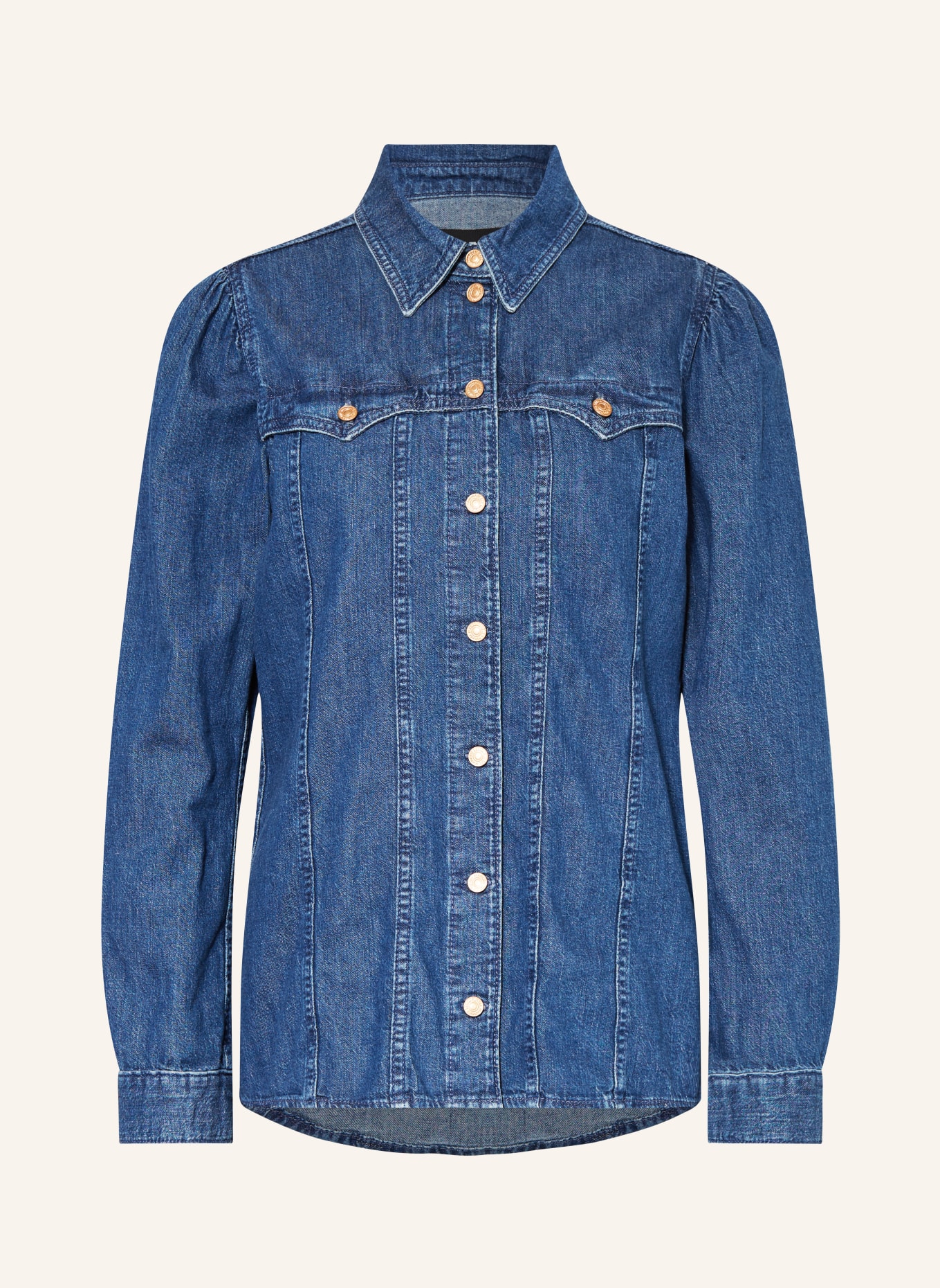 7 for all mankind Denim blouse DOLLY, Color: BLUE (Image 1)