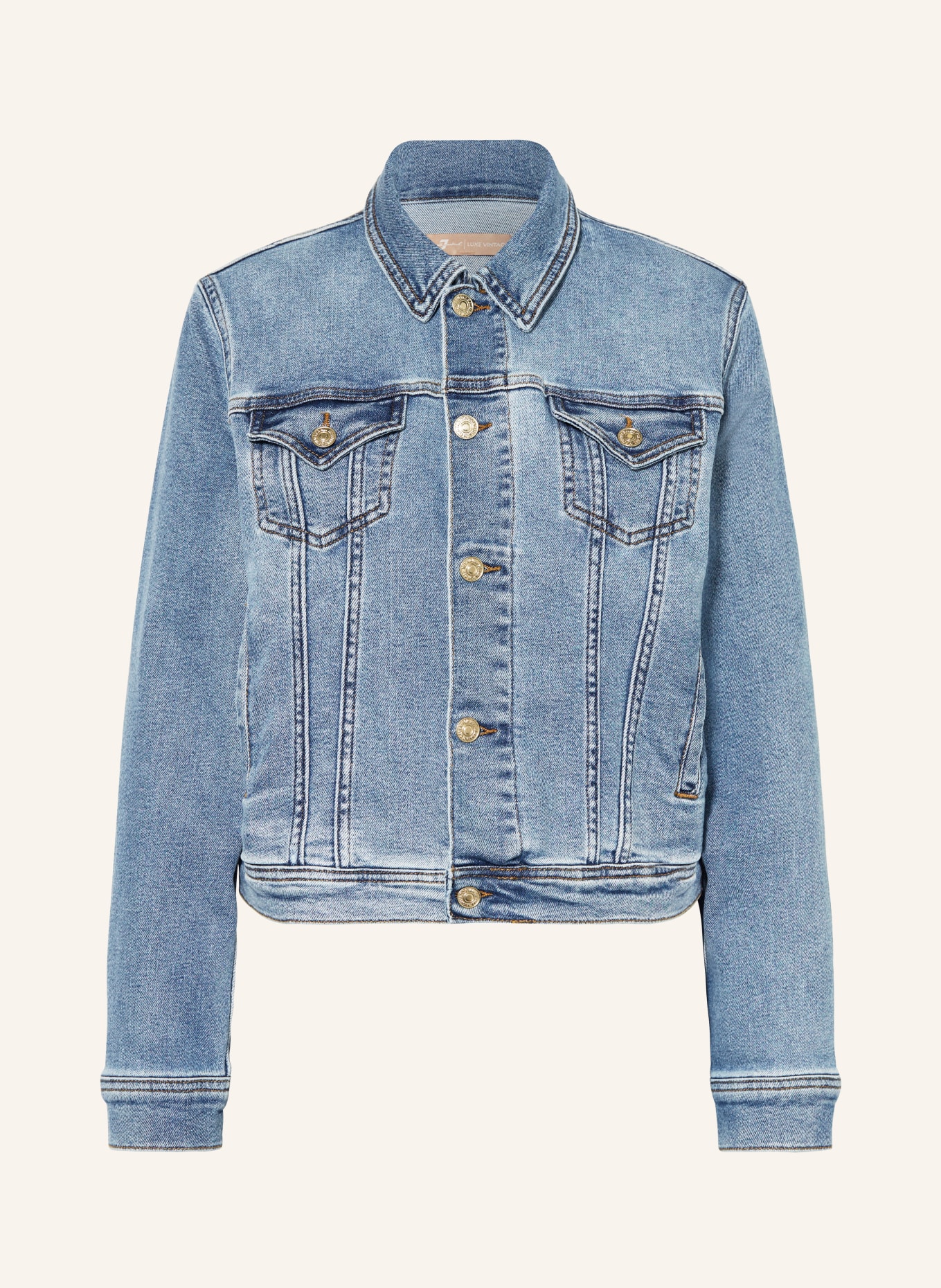 7 for all mankind Denim jacket CLASSIC TRUCKER, Color: BLUE (Image 1)
