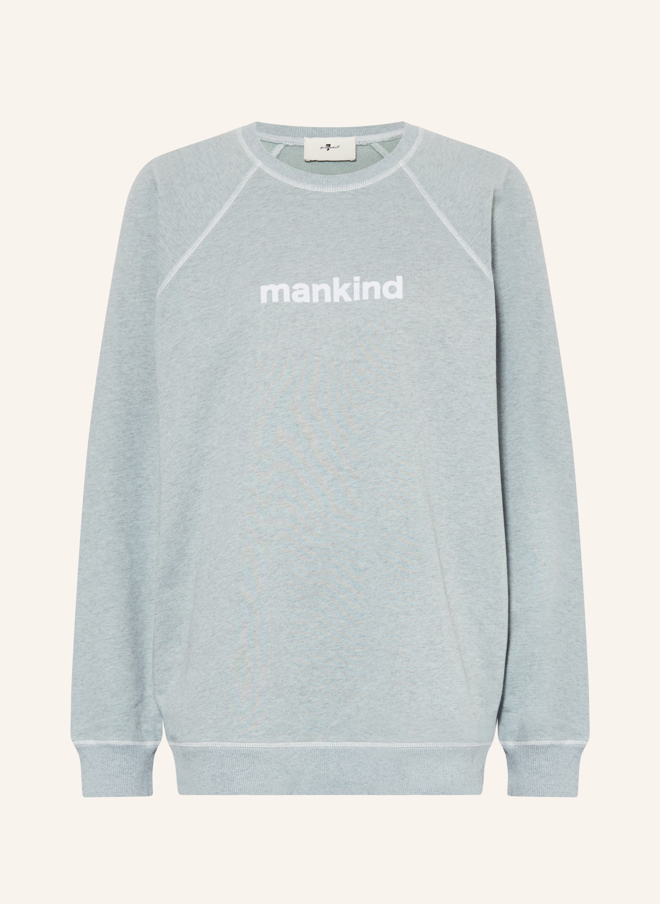7 for all mankind Sweatshirt, Color: GRAY (Image 1)