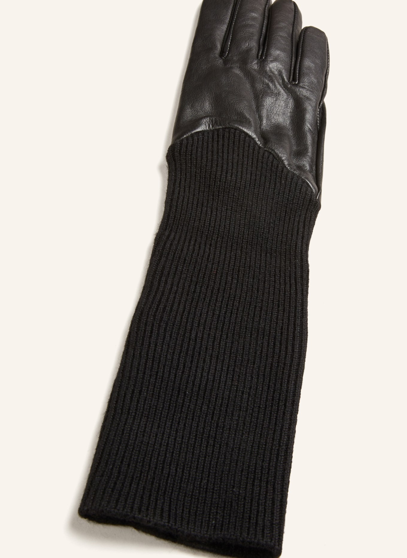 COS Leather gloves, Color: BLACK (Image 2)