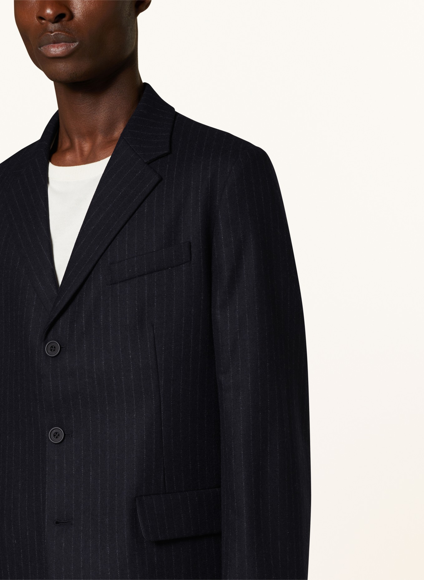 COS Tailored jacket regular fit in 001 blue dark