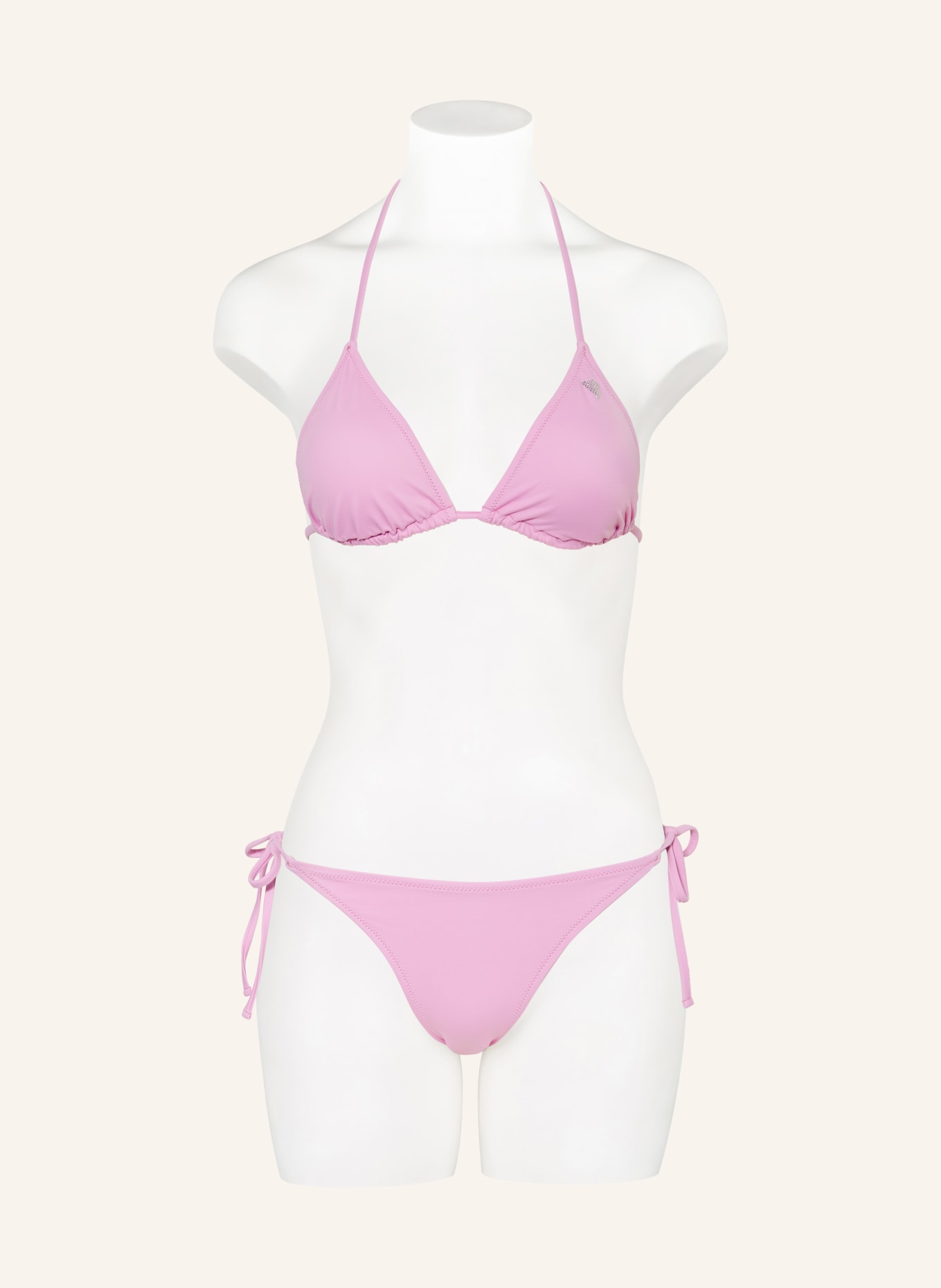 GUESS Triangel-Bikini-Hose mit Schmucksteinen, Farbe: HELLLILA (Bild 2)