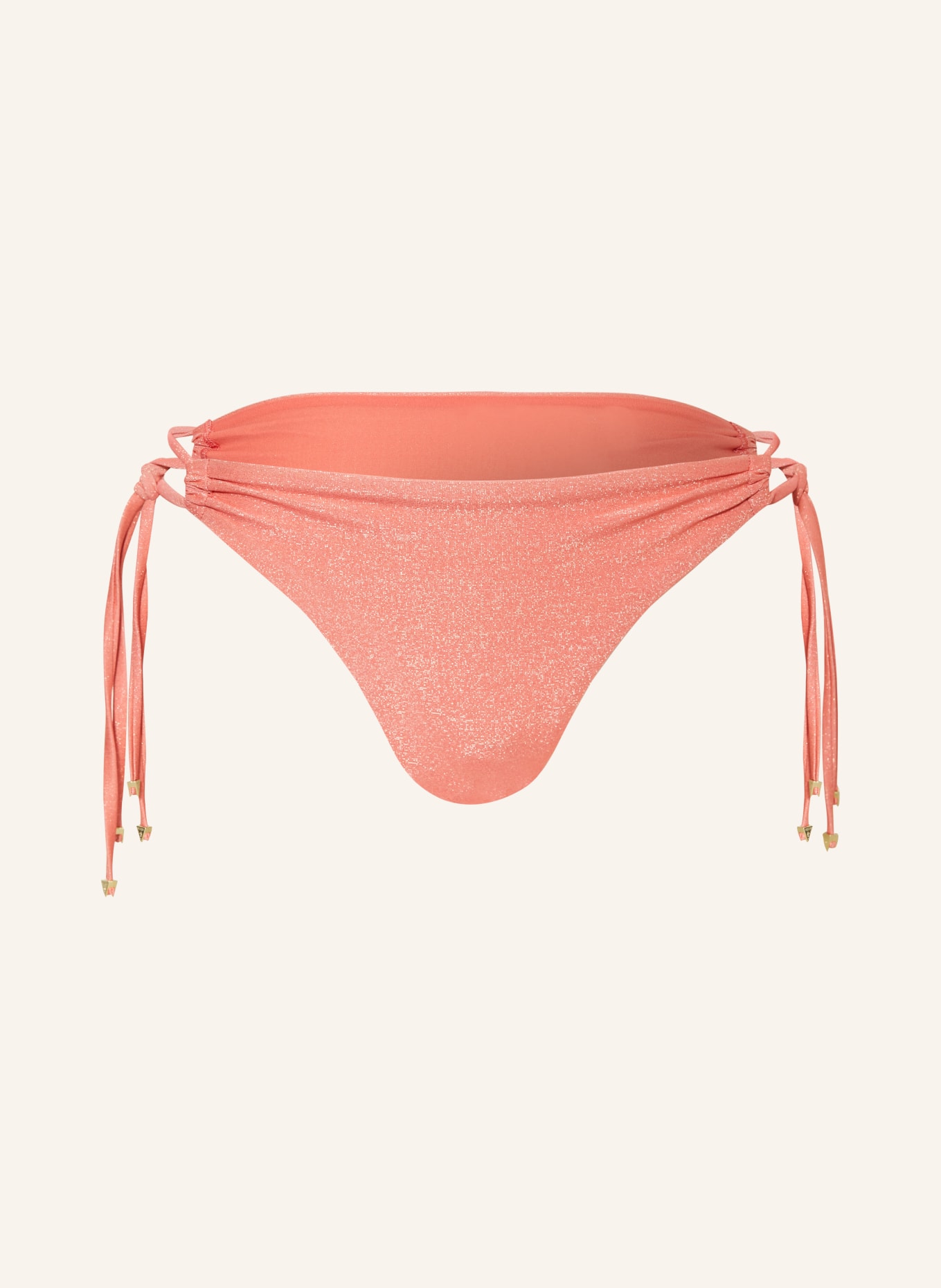 GUESS Triangle bikini bottoms, Color: SALMON (Image 1)