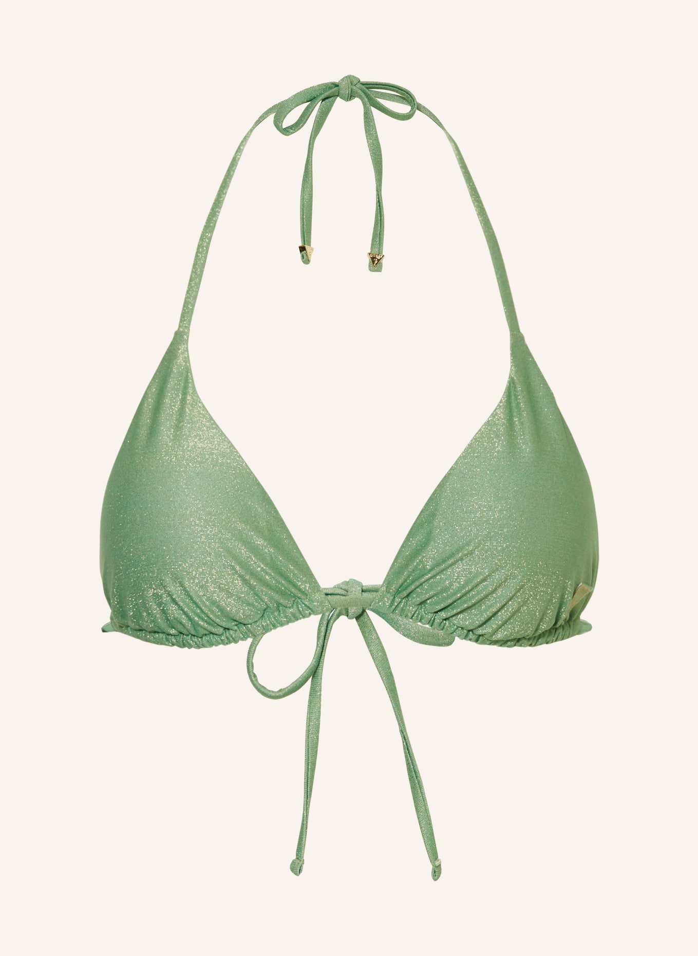 GUESS Triangel-Bikini-Top, Farbe: GRÜN (Bild 1)