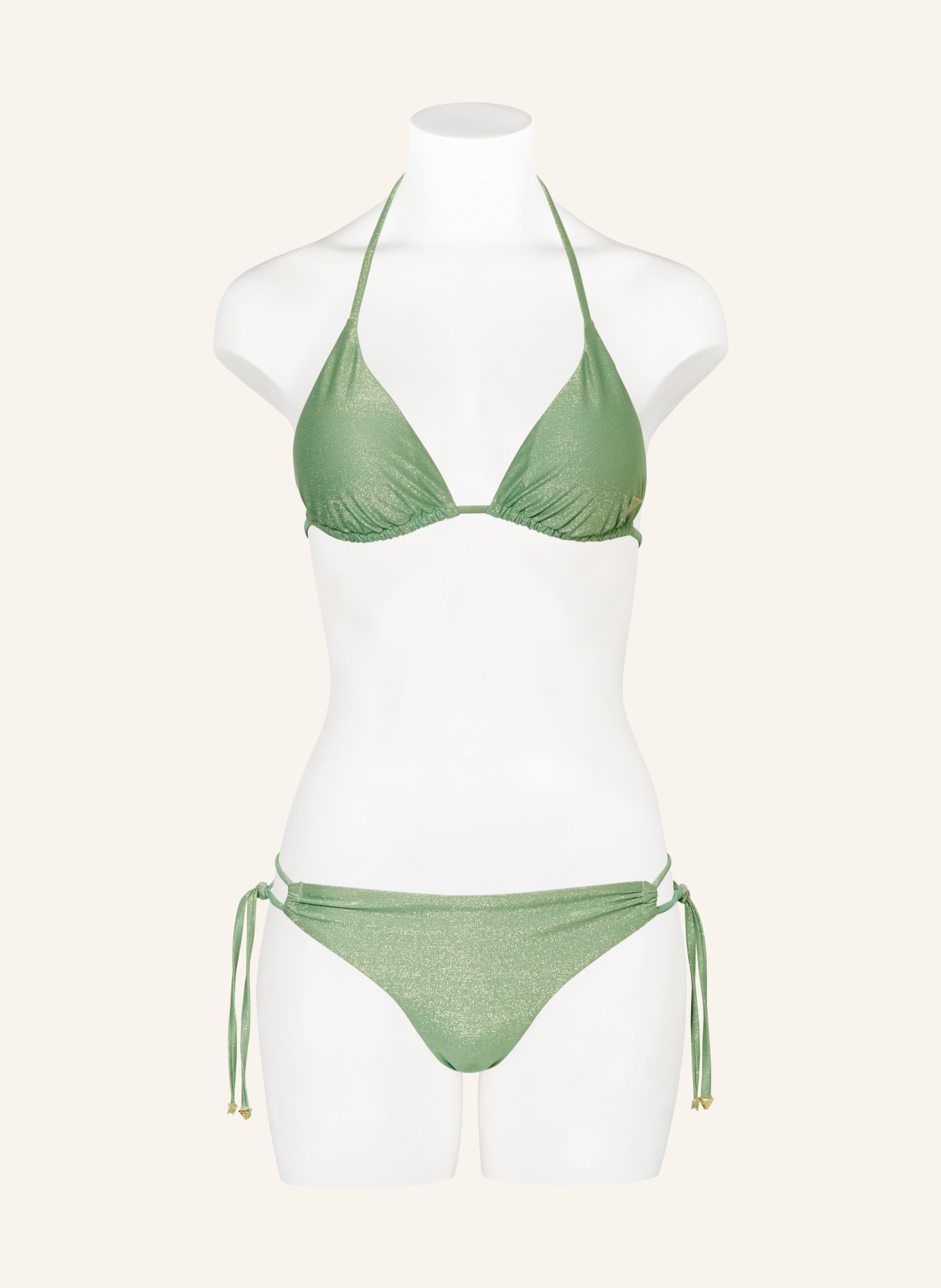 GUESS Triangel-Bikini-Top, Farbe: GRÜN (Bild 2)