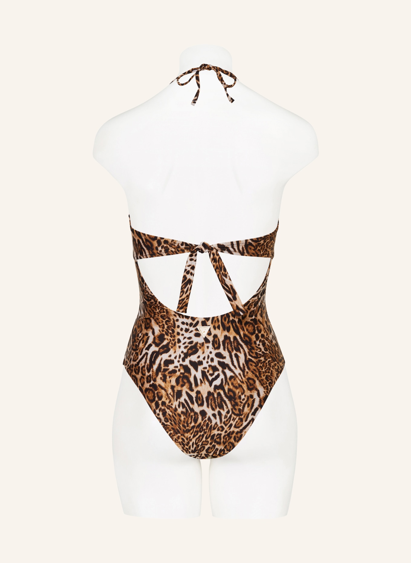 GUESS Underwire swimsuit, Color: CREAM/ LIGHT BROWN/ DARK BROWN (Image 3)