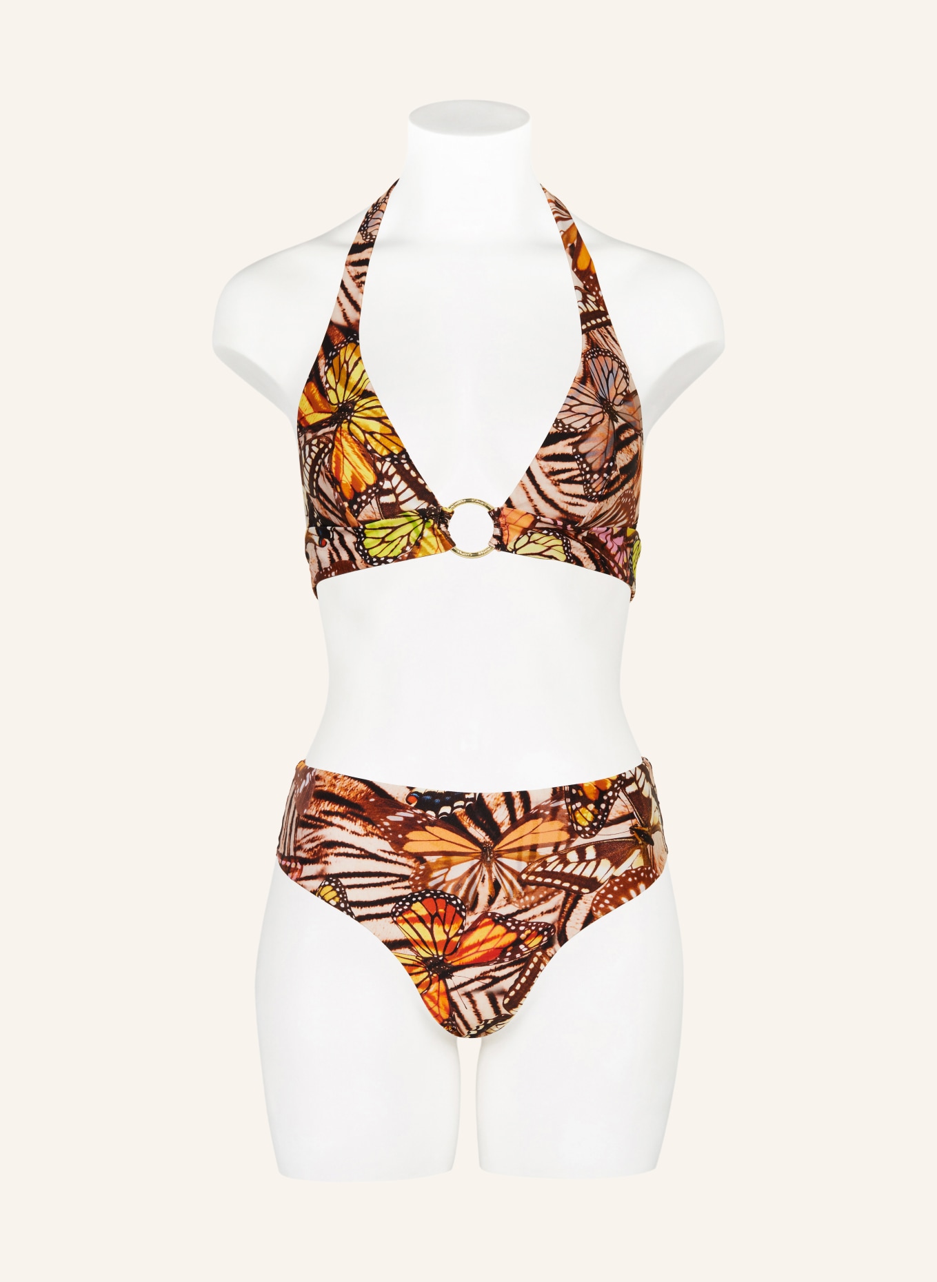 GUESS Brazilian-Bikini-Hose, Farbe: BRAUN/ ORANGE/ ROSA (Bild 2)
