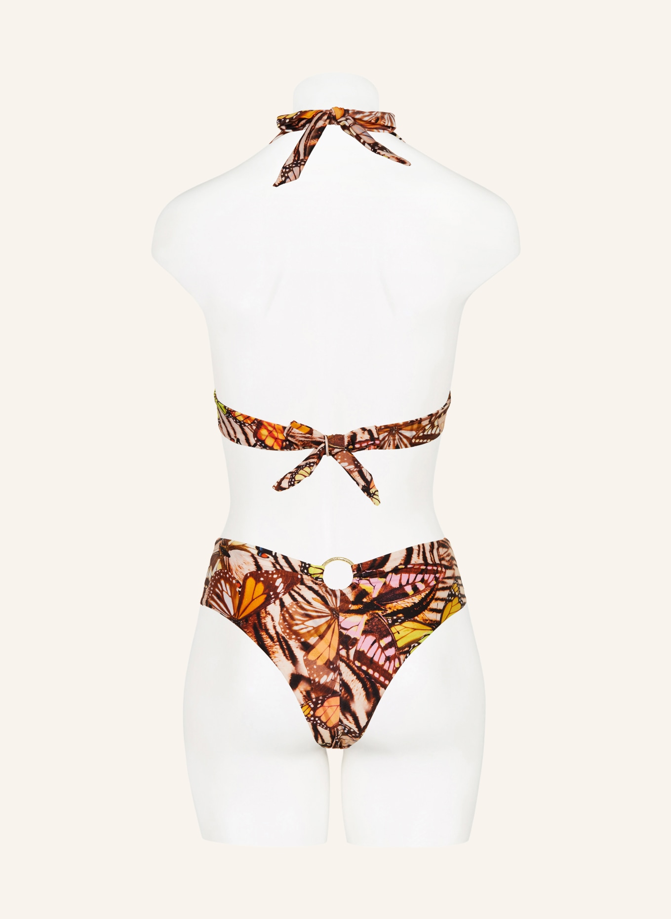 GUESS Brazilian-Bikini-Hose, Farbe: BRAUN/ ORANGE/ ROSA (Bild 3)