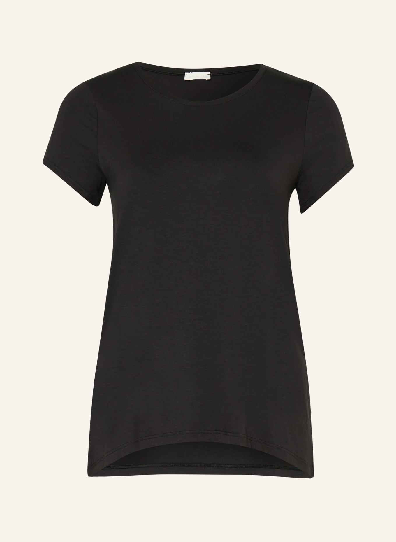 HANRO Lounge shirt YOGA, Color: BLACK (Image 1)