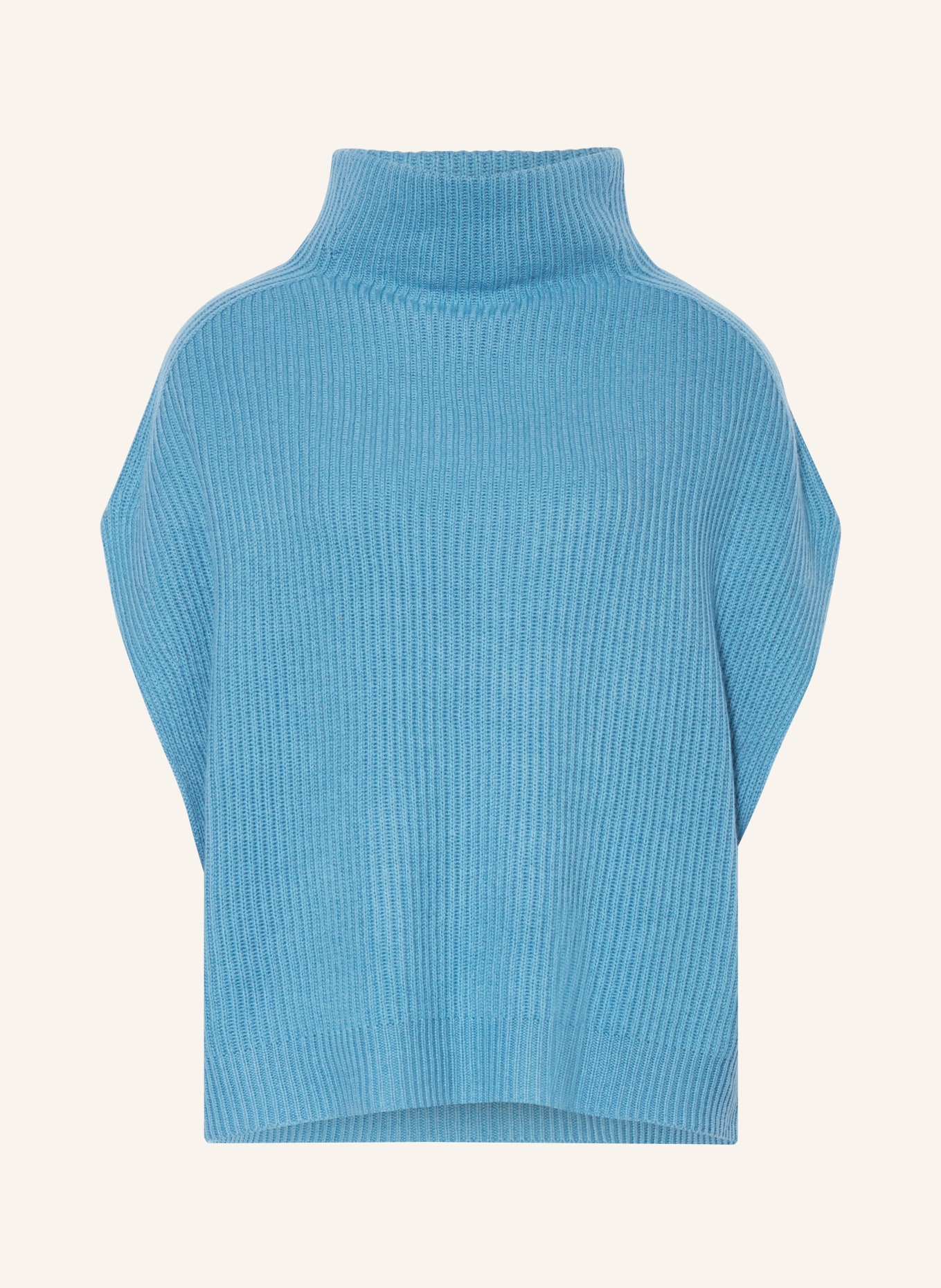 HERZEN'S ANGELEGENHEIT Sweater vest with cashmere, Color: LIGHT BLUE (Image 1)