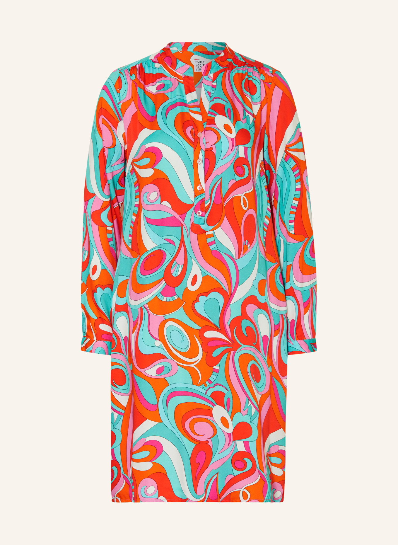 Emily VAN DEN BERGH Dress, Color: ORANGE/ MINT/ PINK (Image 1)