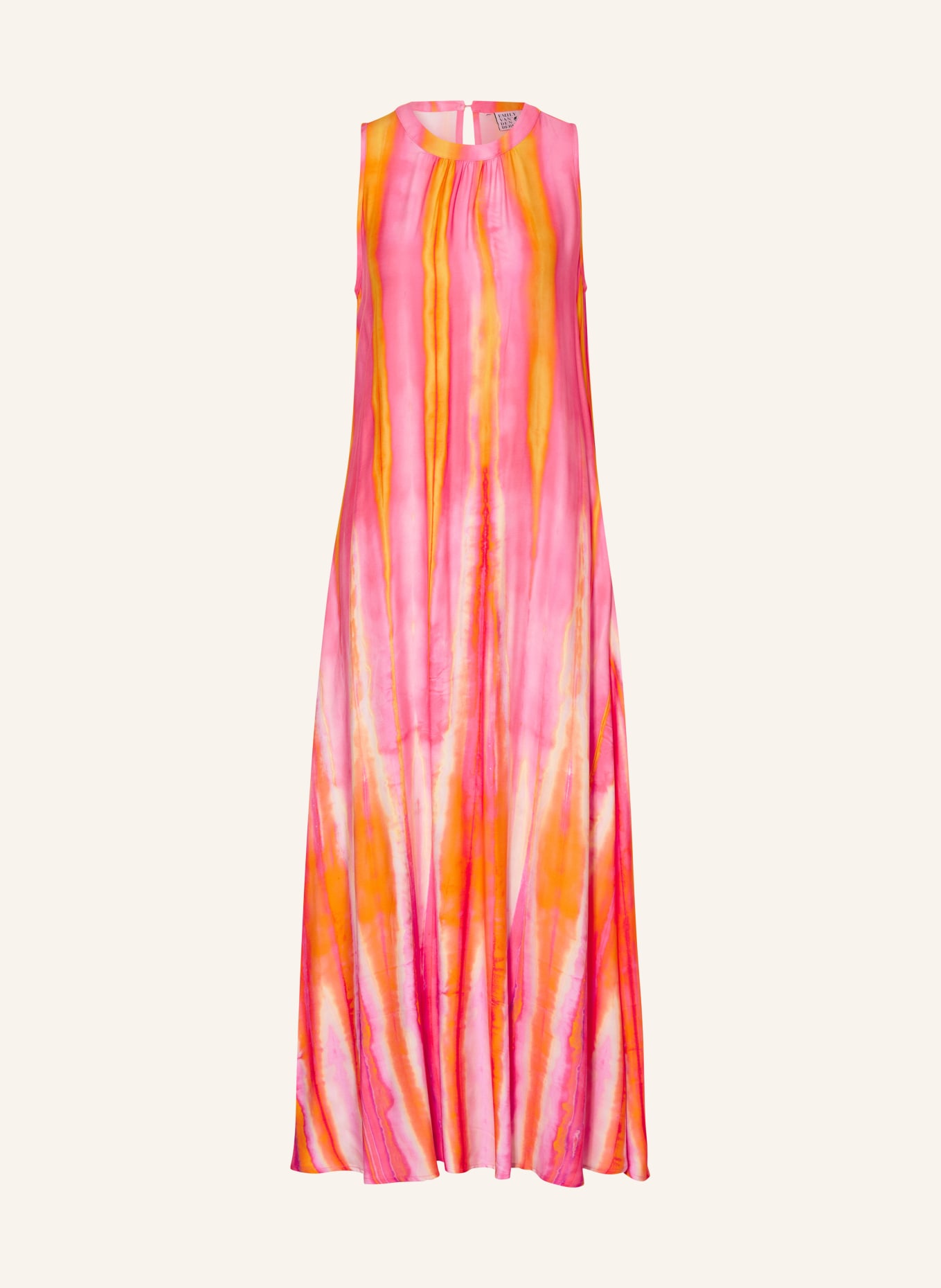 Emily VAN DEN BERGH Sukienka, Kolor: MOCNORÓŻOWY/ POMARAŃCZOWY (Obrazek 1)