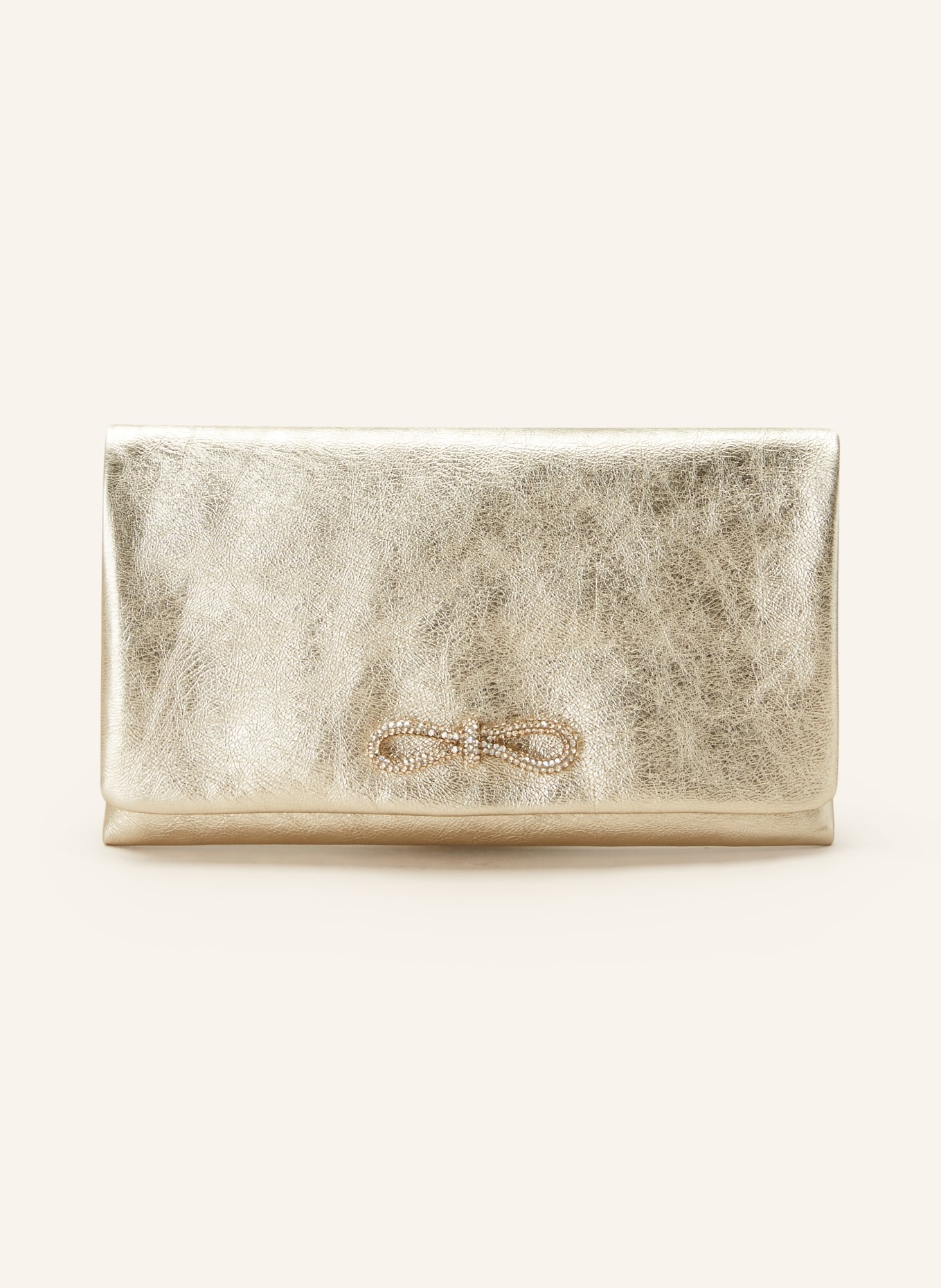 abro Clutch with decorative gems, Color: GOLD (Image 1)