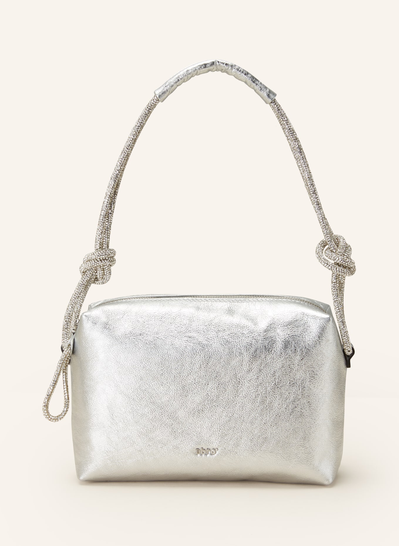 abro Shoulder bag with decorative gems, Color: SILVER (Image 1)