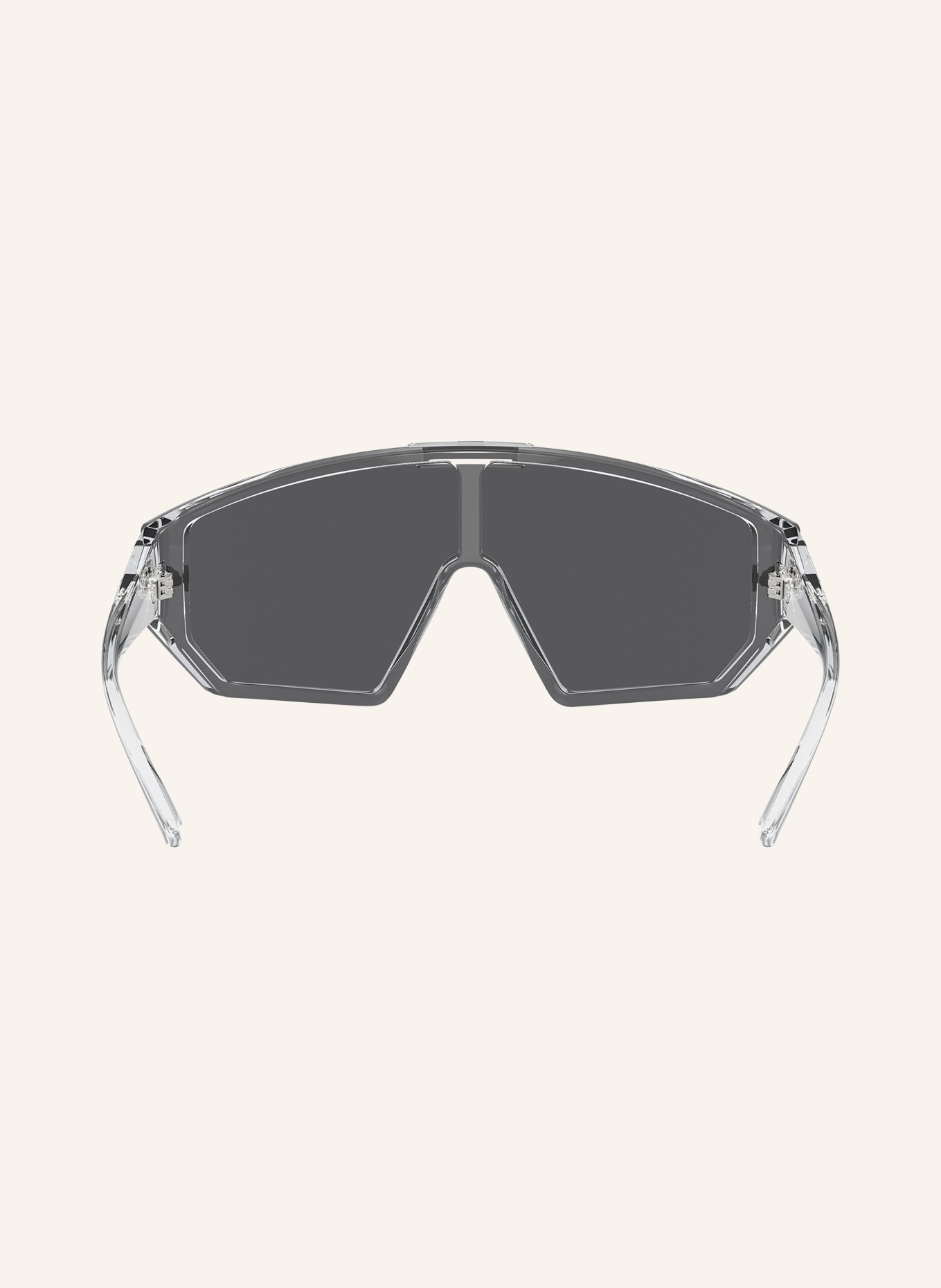 VERSACE Sonnenbrille VE4461: 148/6V - TRANSPARENT/ GRAU VERSPIEGELT