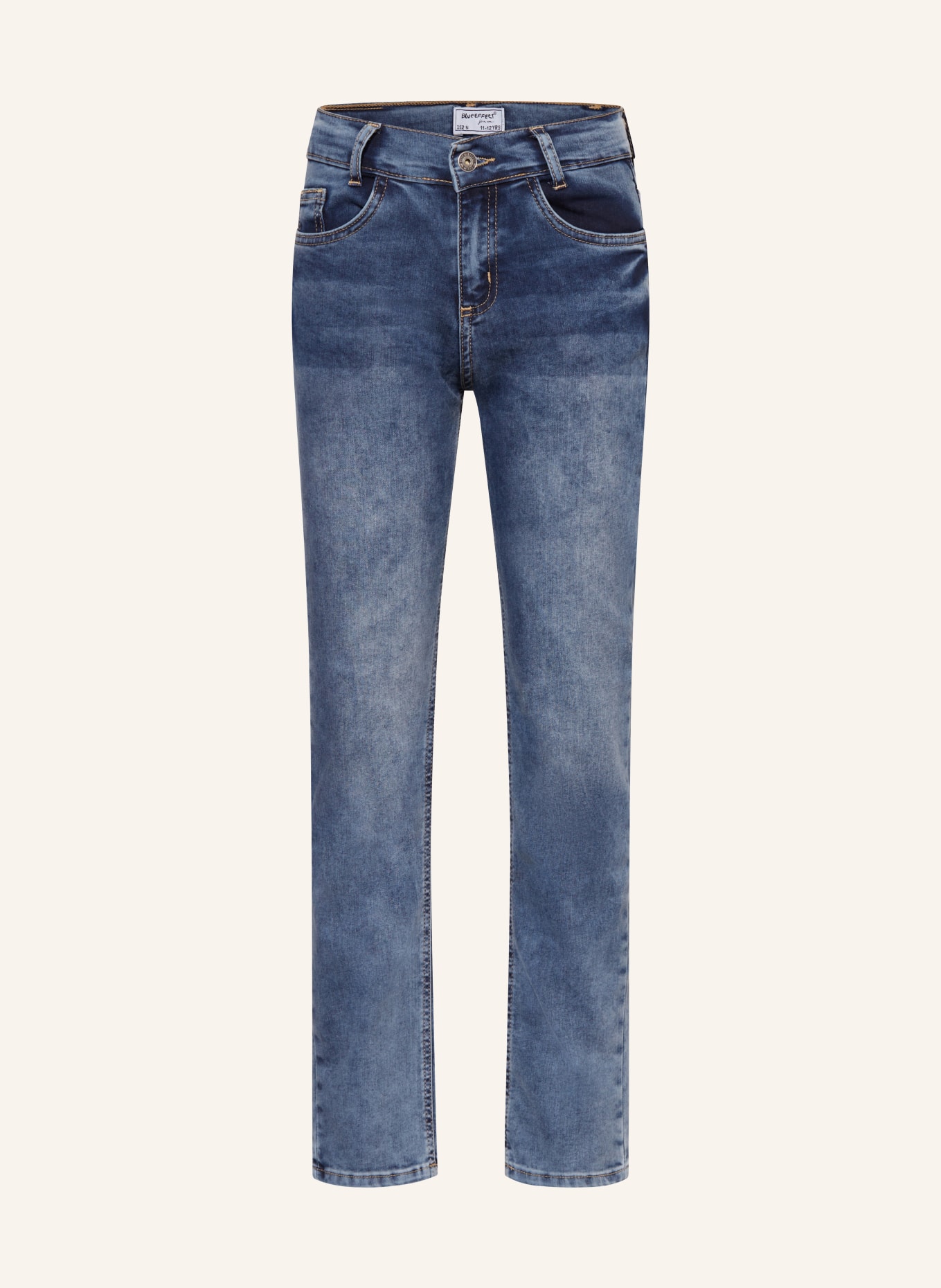 BLUE EFFECT Jeans Straight Fit, Farbe: BLAU (Bild 1)