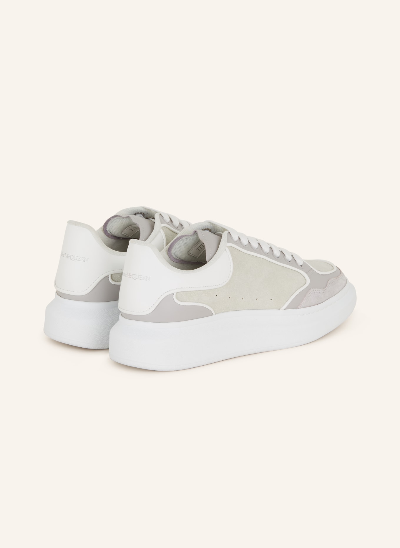 Alexander McQUEEN Sneakers, Color: LIGHT GRAY/ WHITE (Image 2)