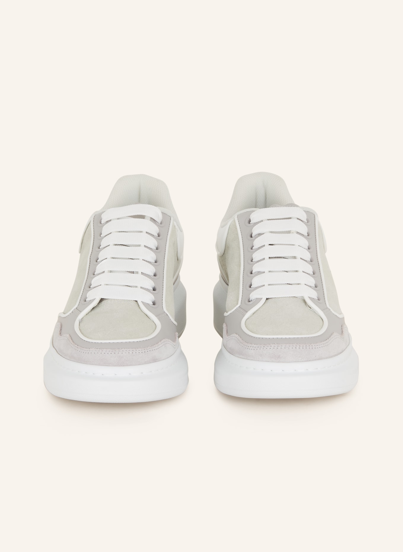 Alexander McQUEEN Sneakers, Color: LIGHT GRAY/ WHITE (Image 3)