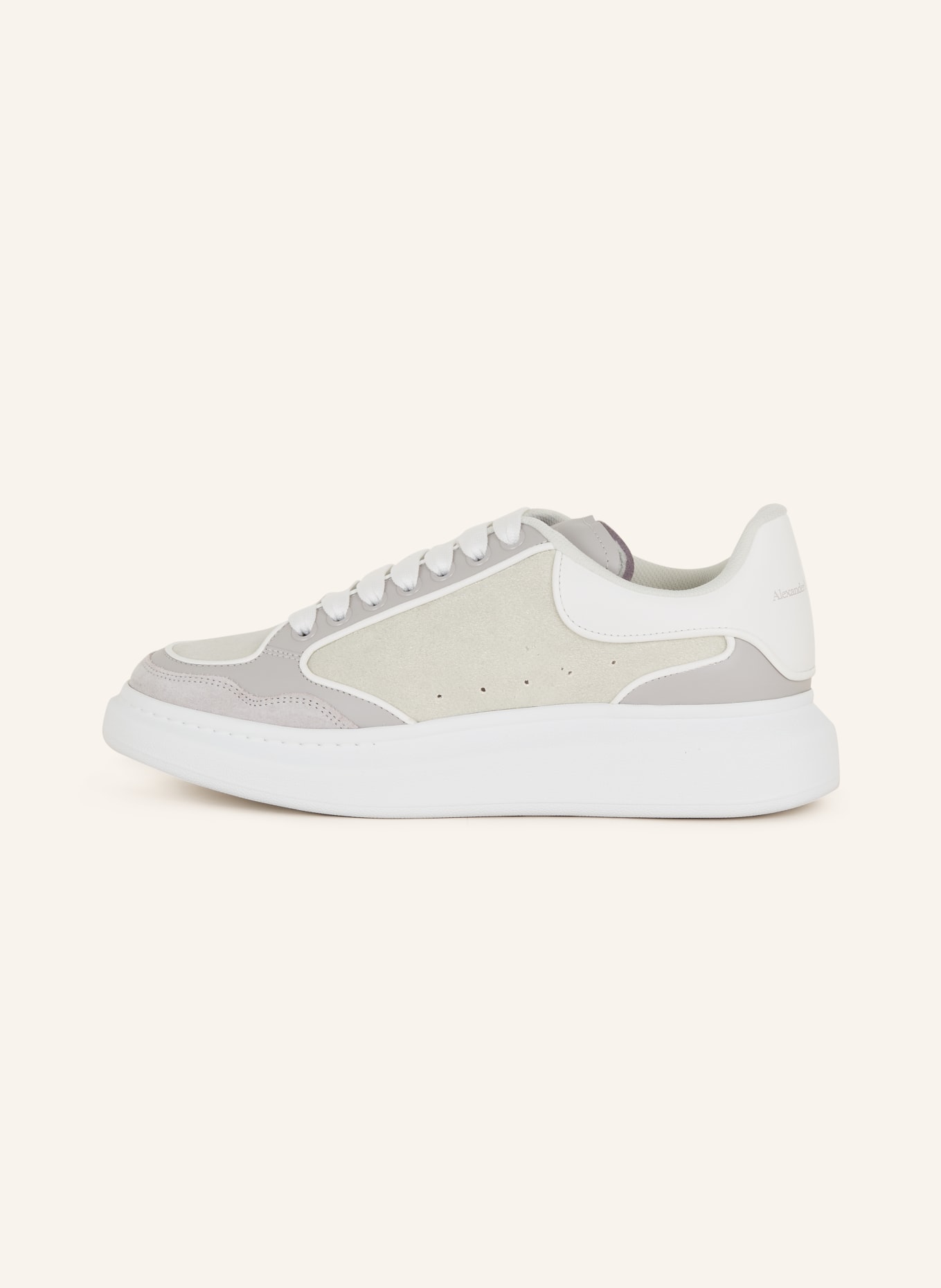 Alexander McQUEEN Sneakers, Color: LIGHT GRAY/ WHITE (Image 4)