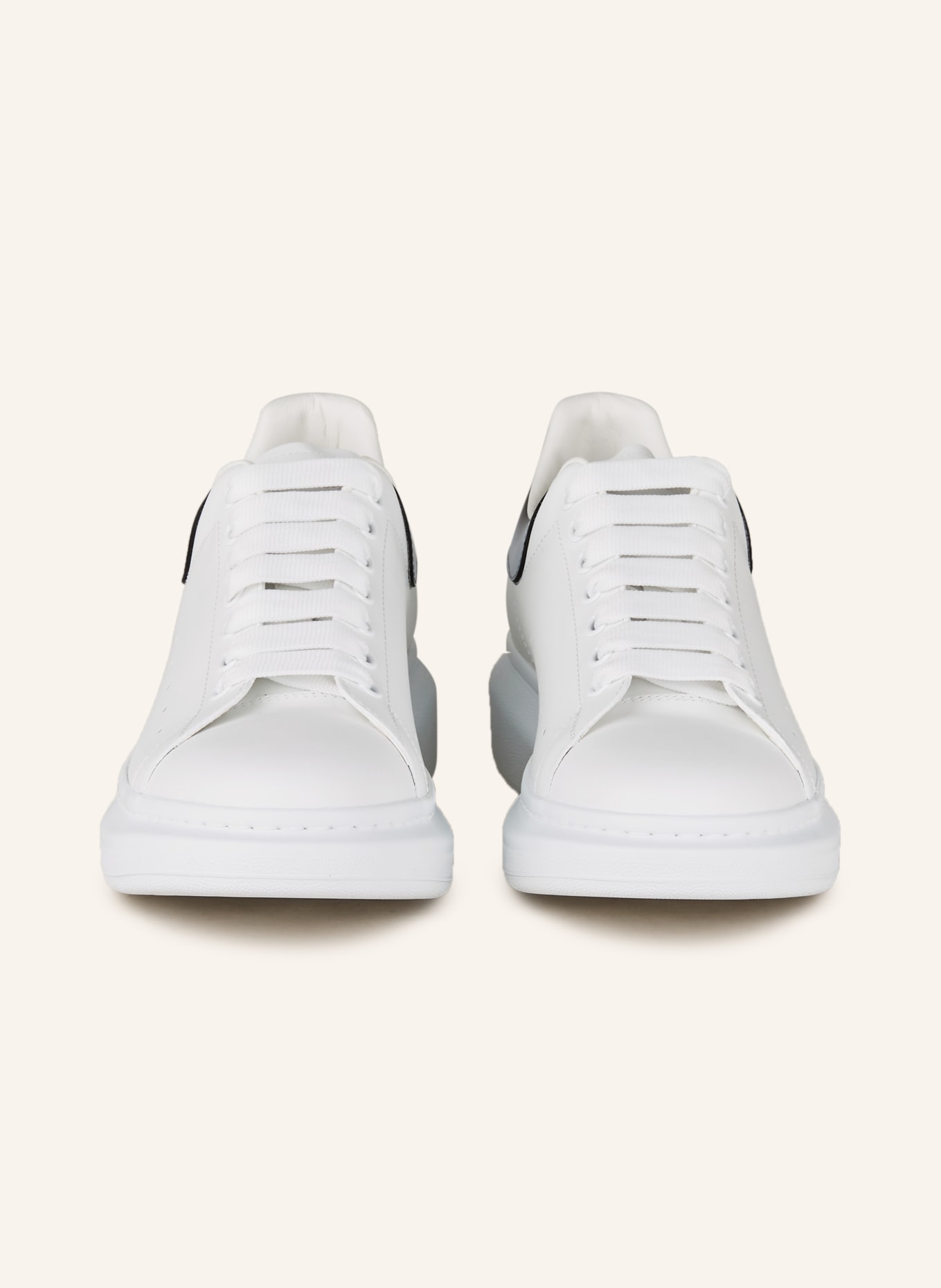 Alexander McQUEEN Sneakers, Color: WHITE/ BLACK/ SILVER (Image 3)
